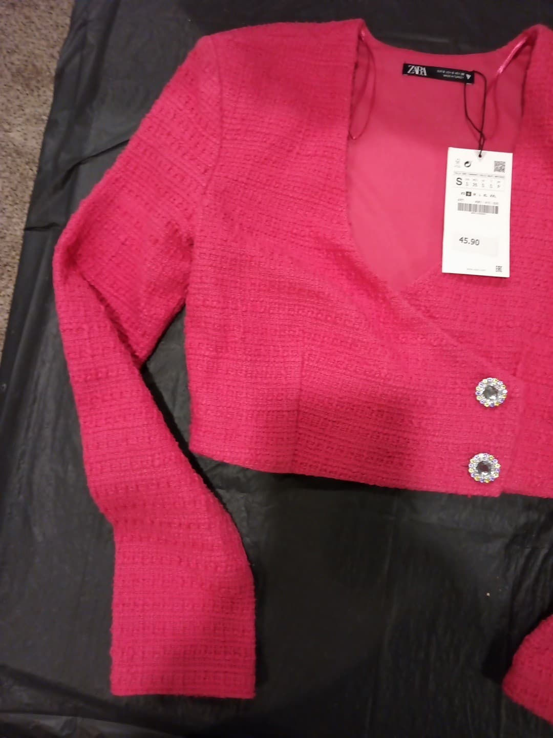 Zara Overage Pink Size S thumbnail 2
