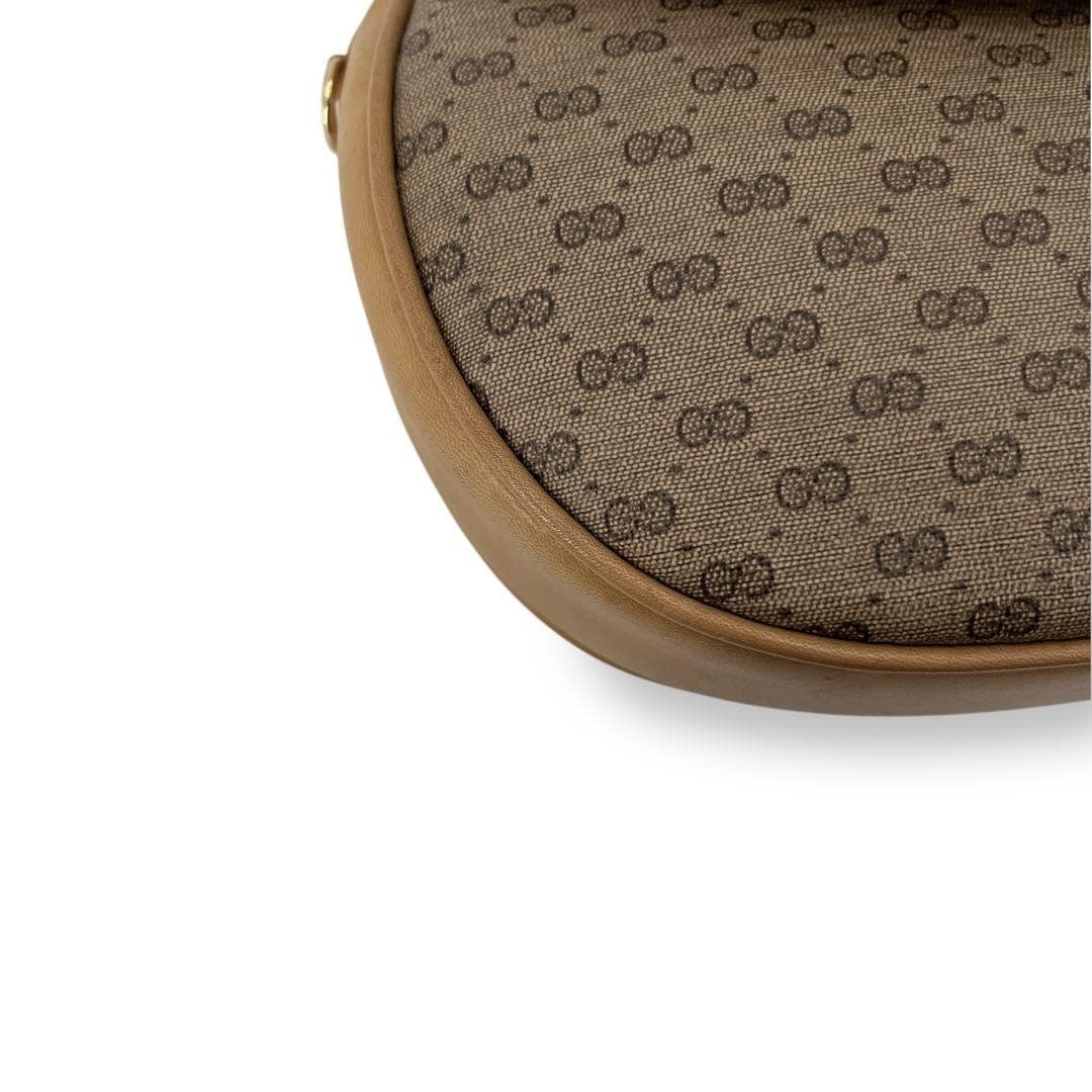 GUCCI 007·406·1301 Old Gucci Micro GG Mini Shoulder Bag PVC Italy thumbnail 23