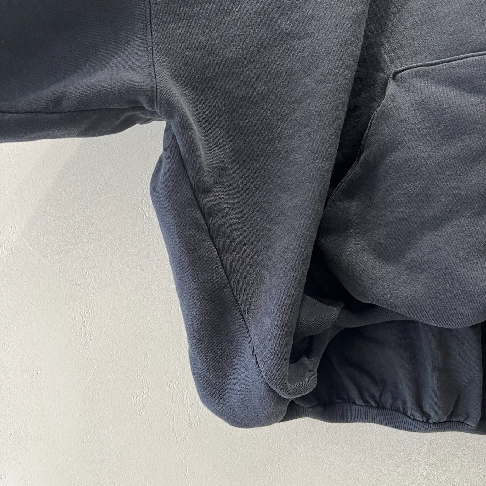 Yeezy Gap Engineered By Balenciaga Dove Hoodie Washed Black 472996-00 SIZE M thumbnail 8