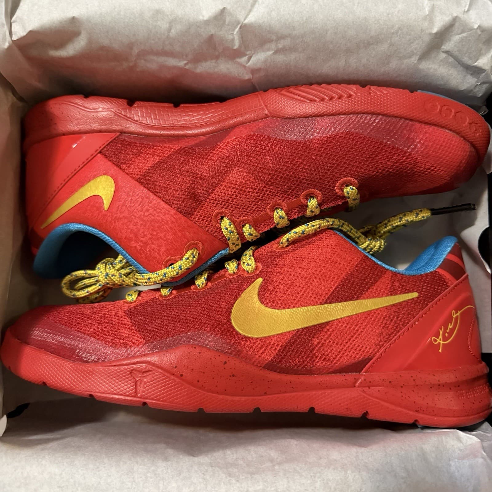 Nike Kobe 8 Protro 'Year of the Horse' PS SIZE 11C-3Y IM6640-600 SHIP NOW