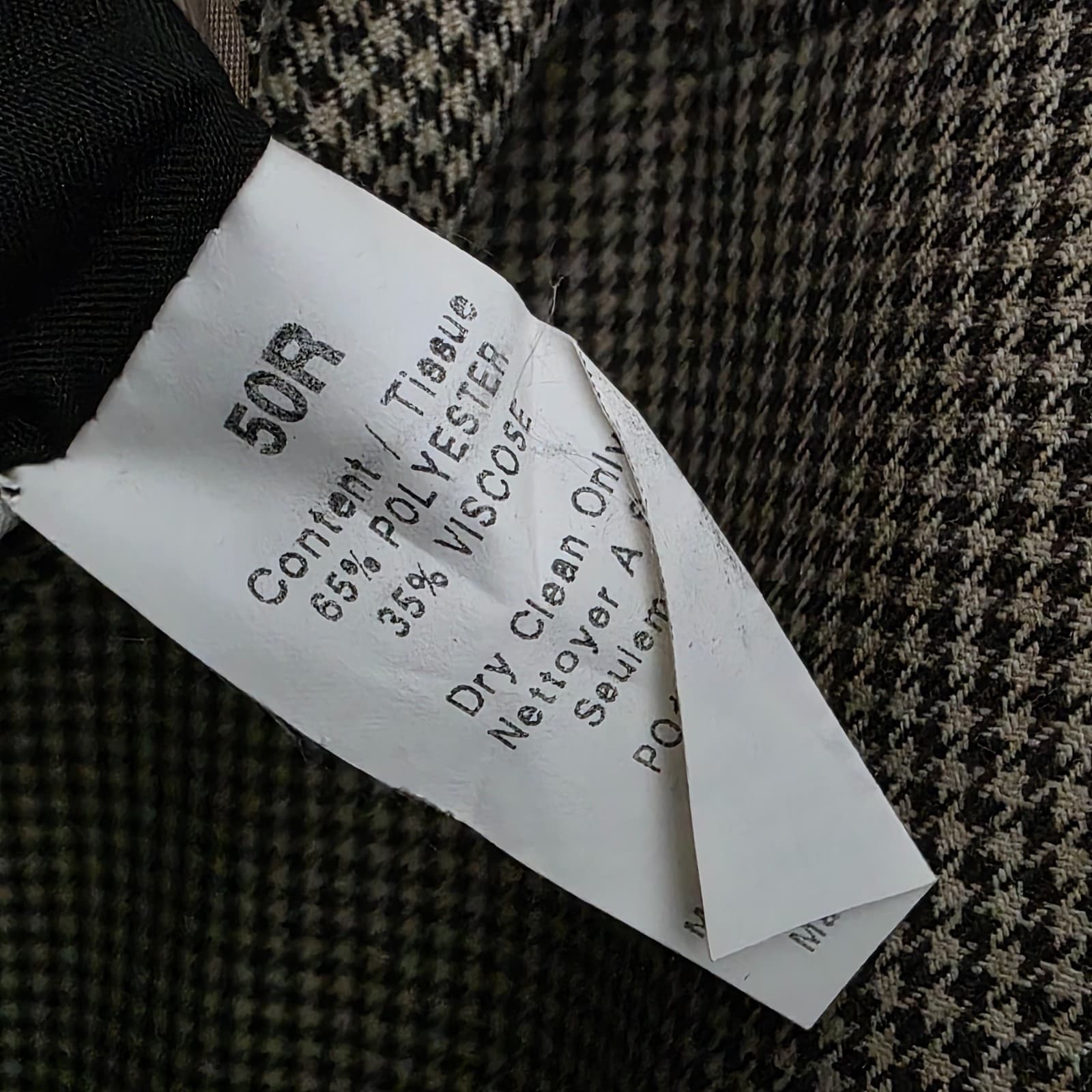 Tommy Hilfiger 50R Brown Sport Coat Blazer Jacket HT 2-Button Polyester thumbnail 10