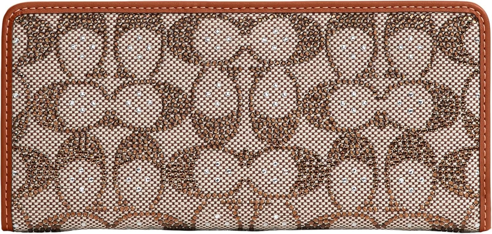 COACH Crystal Signature Jacquard Essential Slim Wallet