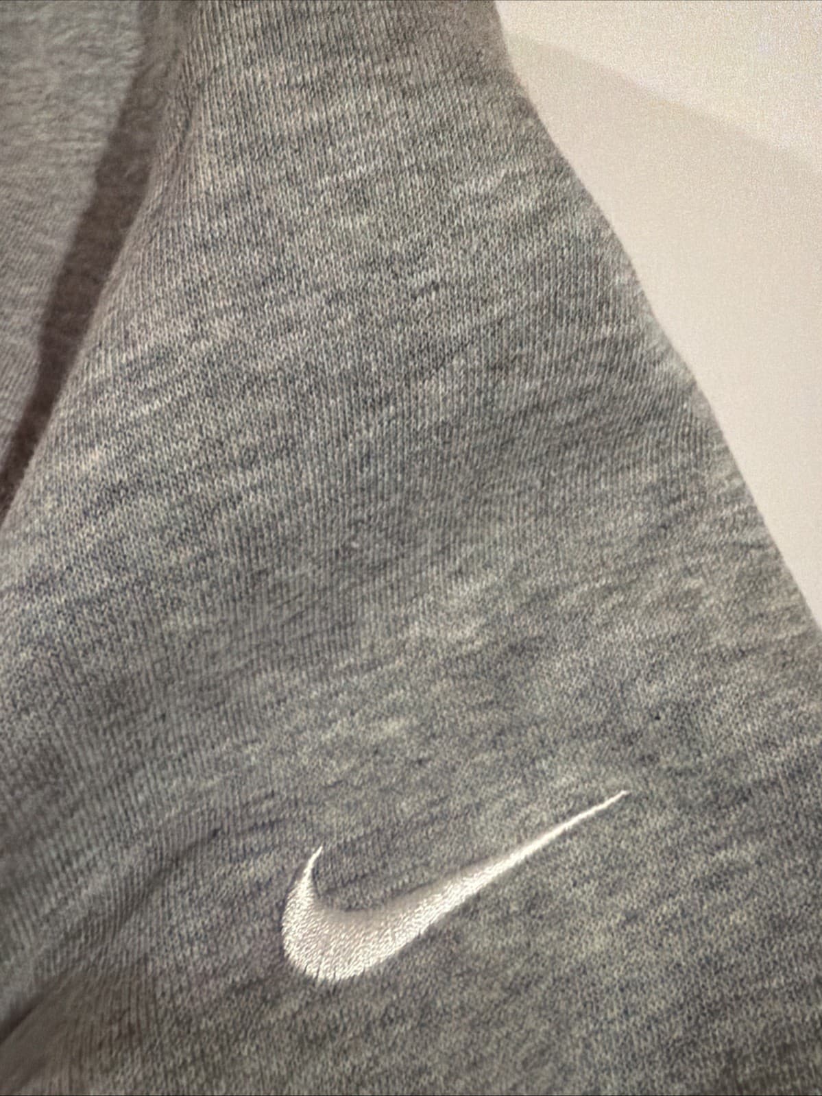 Nike WNBA Chicago Sky Club Men's Half-Zip Top Sz L II0554 Grey NWT Cotton Blend thumbnail 3