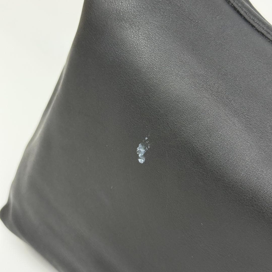 COACH 9058 Vintage Shoulder Bag Ziplock Leather Black Silver Hardware From Japan thumbnail 20