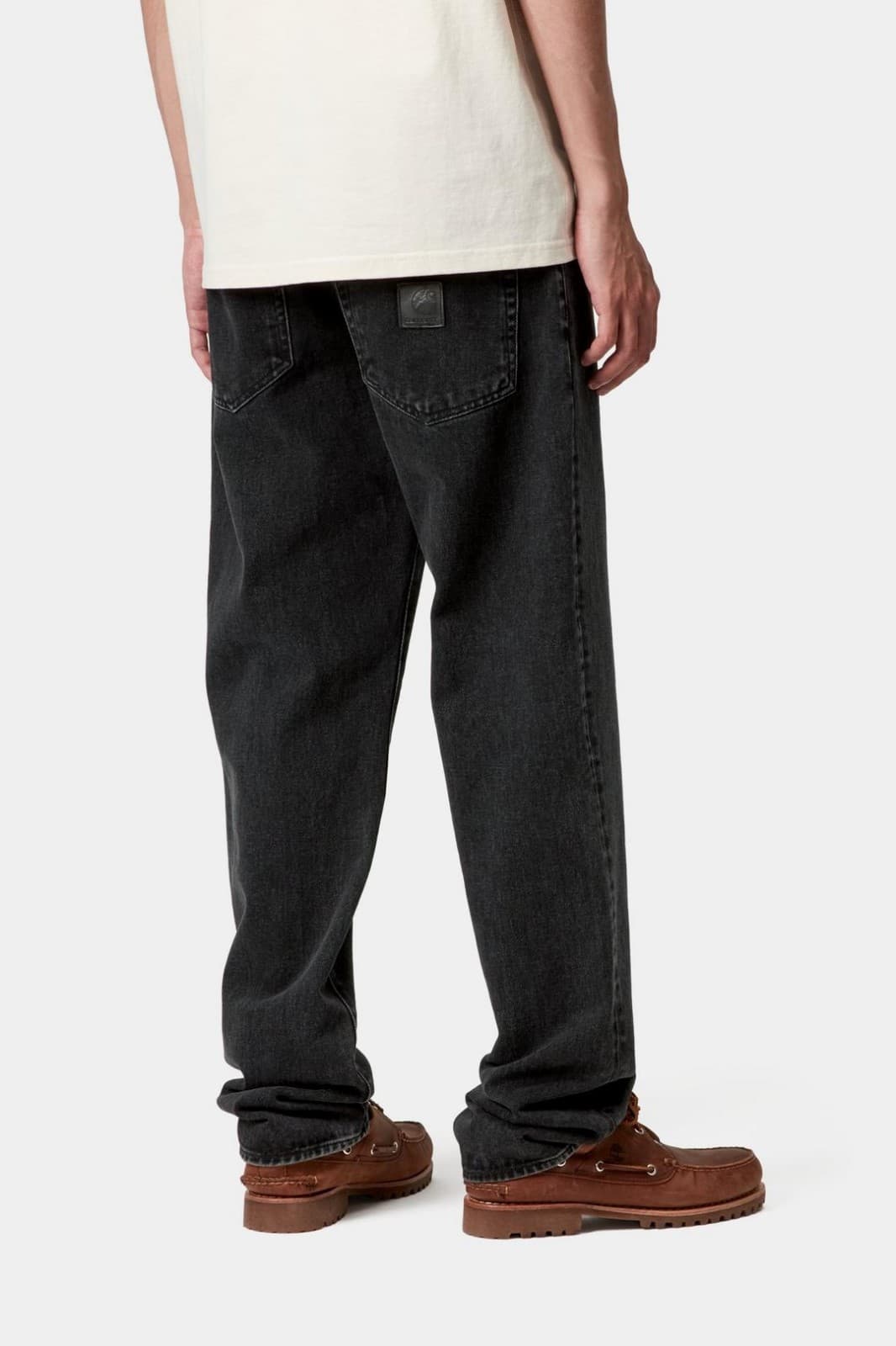 Carhartt WIP Klondike Pant Jeans NWOT Size 32x32 FITS 32x32 Fade Black Denim