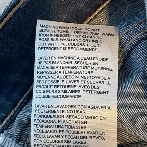 Levi's 315 Booty Shaping Bootcut Jeans Blue Dark Wash High Rise Stretch 31 thumbnail 12