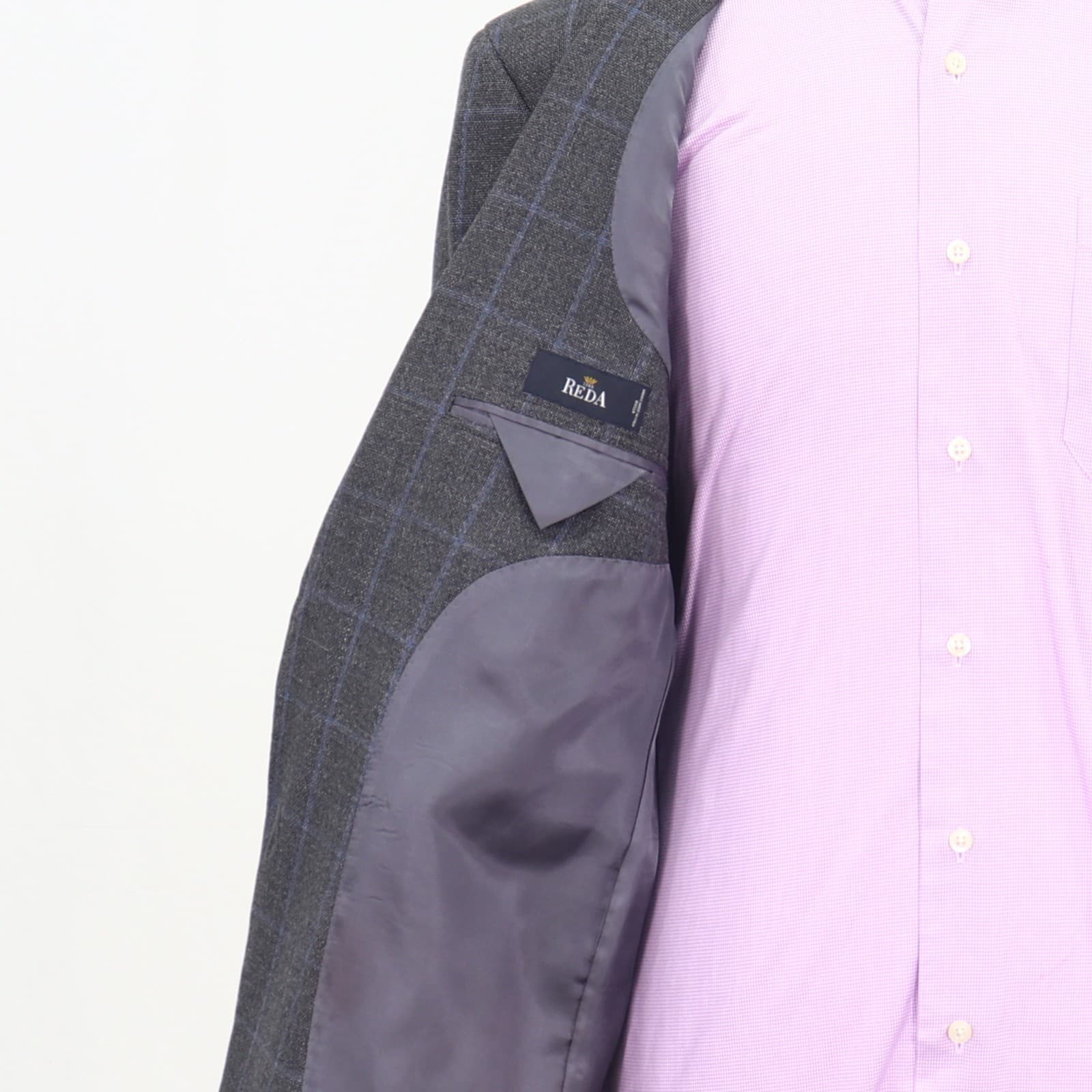 Brooks Brothers 44R Gray Sport Coat Blazer Jacket Check 2-Button Wool thumbnail 9