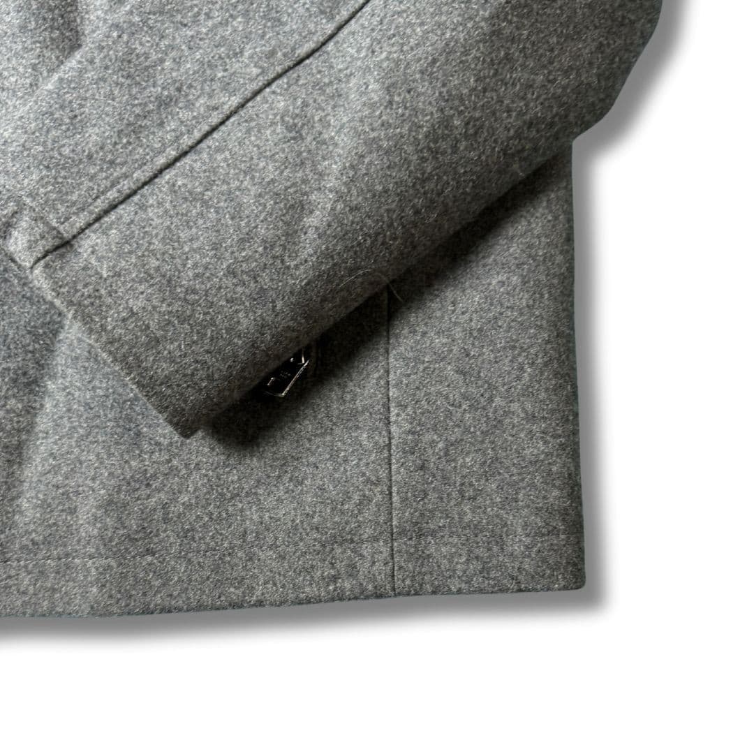 Calvin Klein Wool Blend Zip Jacket Mens XXL Gray Quilted Lined Coat Outerwear thumbnail 4