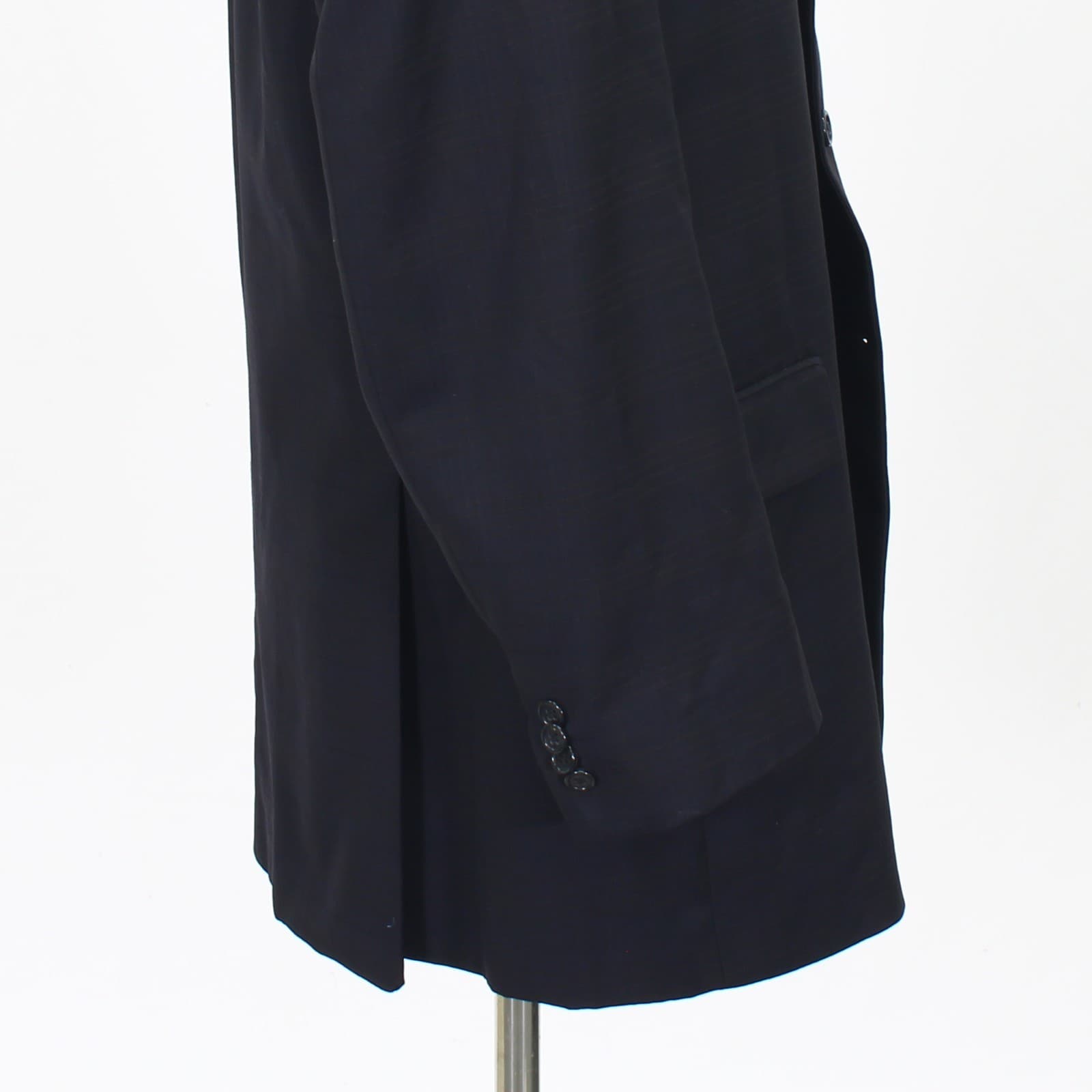 Michael Kors 42L Navy Sport Coat Blazer Jacket Check 3-Button Wool thumbnail 6