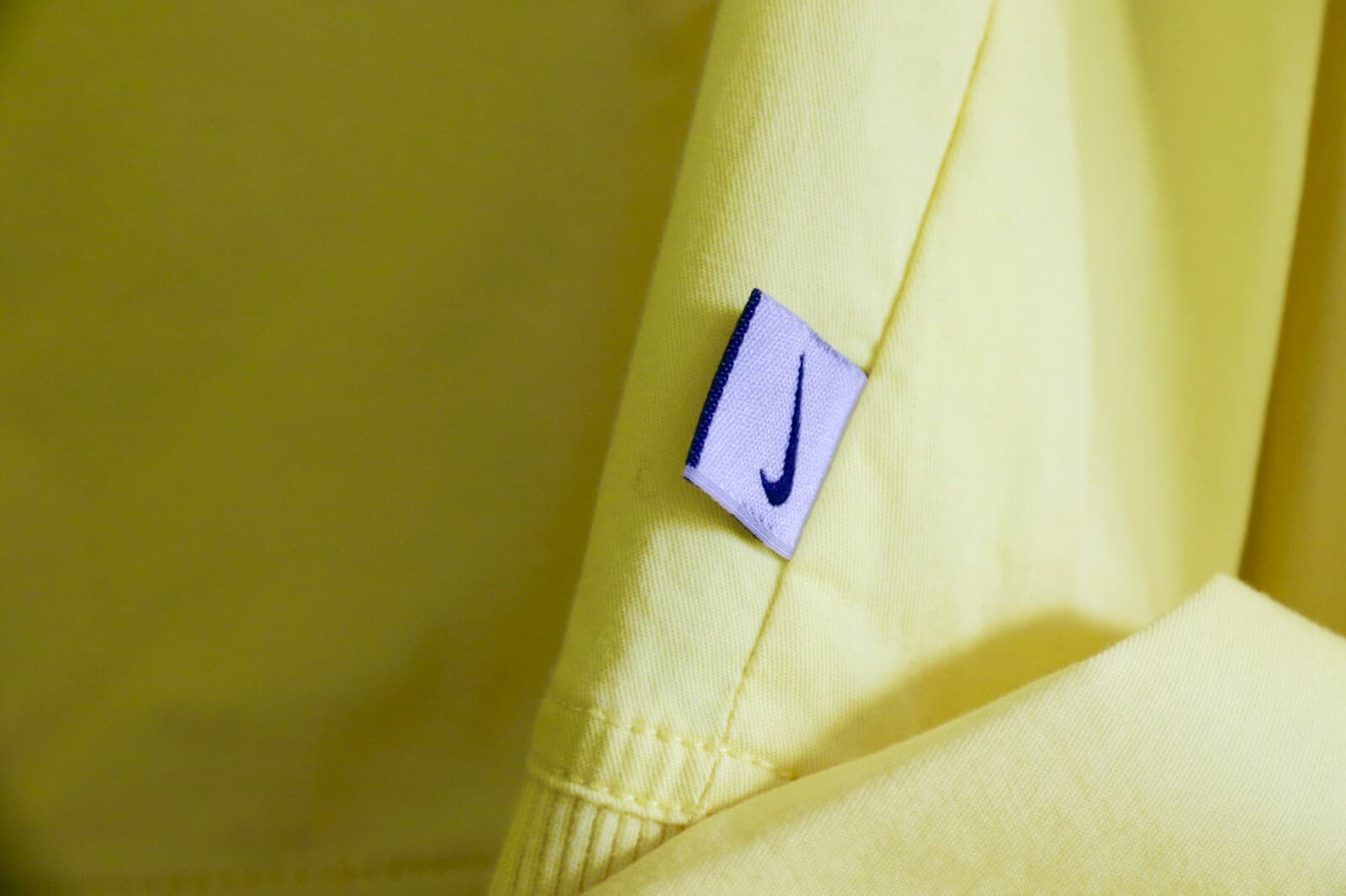 Nike Women`s Jacket Bomber L 12 14 Yellow White Cotton Zipper 2002 Vintage New thumbnail 4