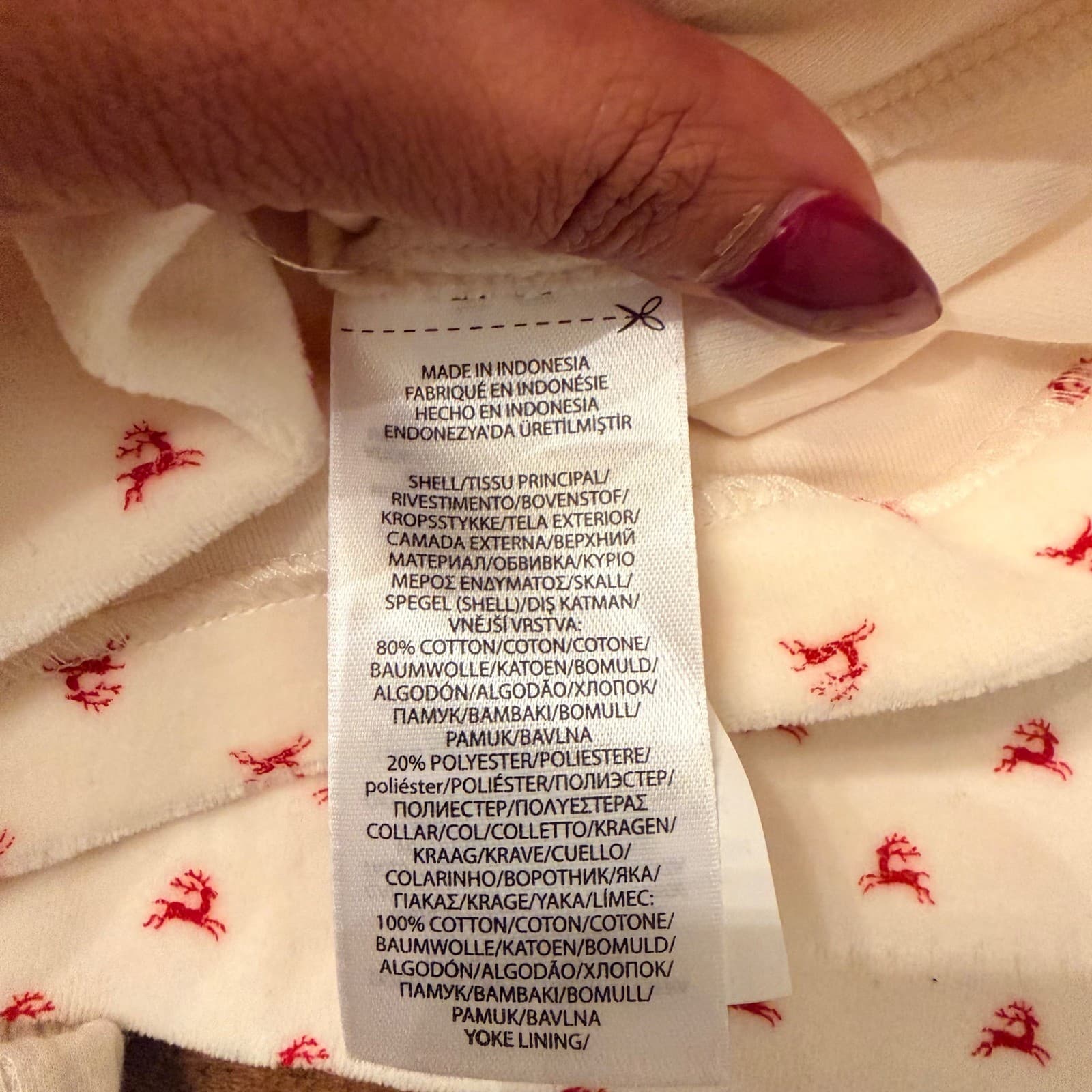 Ralph Lauren Baby Girls Ivory Red Reindeer Velour Dress Bloomer Set 9M Holiday thumbnail 8