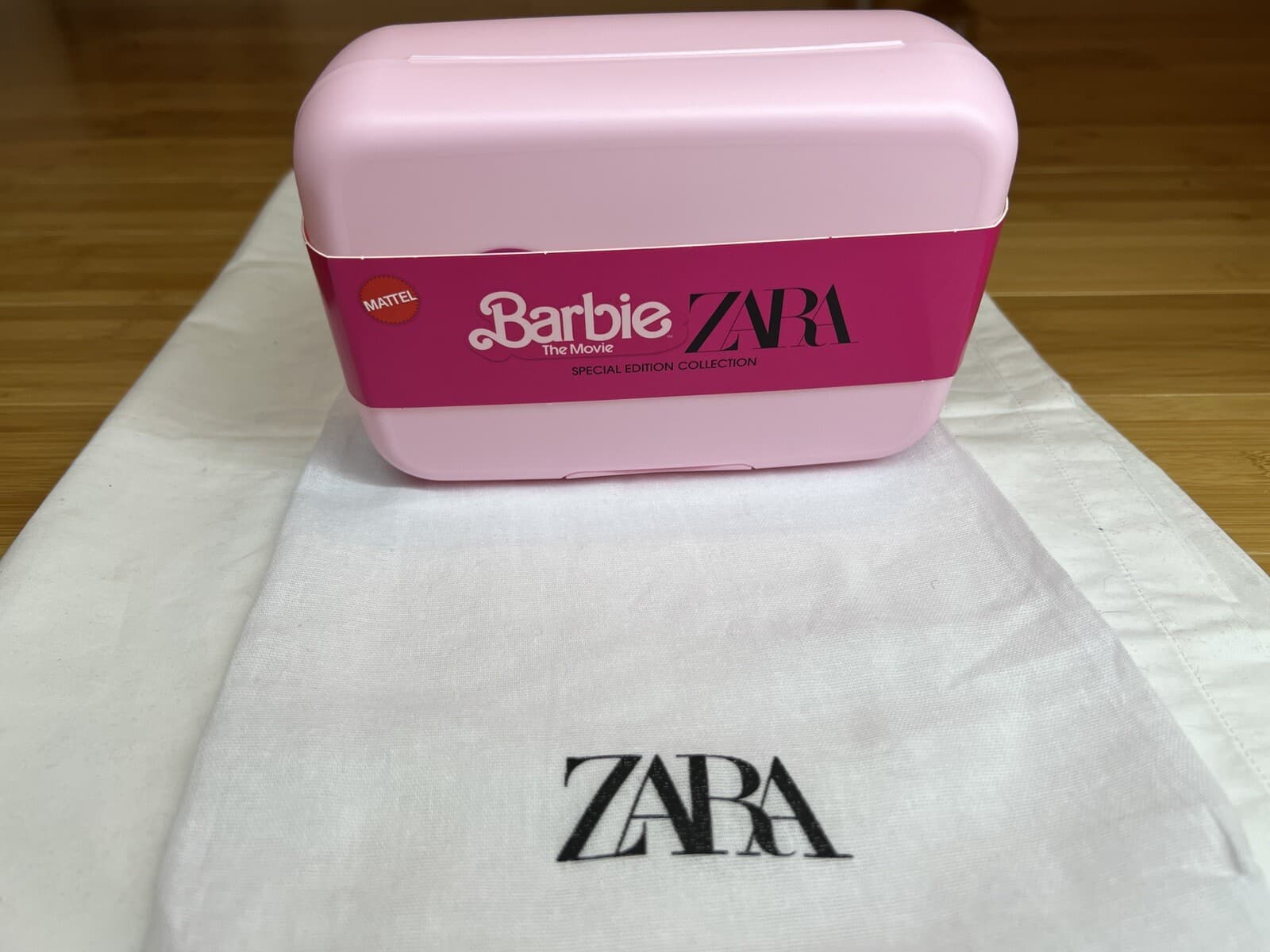 Barbie the Movie x Zara Pink Lunch Box/ Special Edition School Snack Pot/MATTEL thumbnail 17