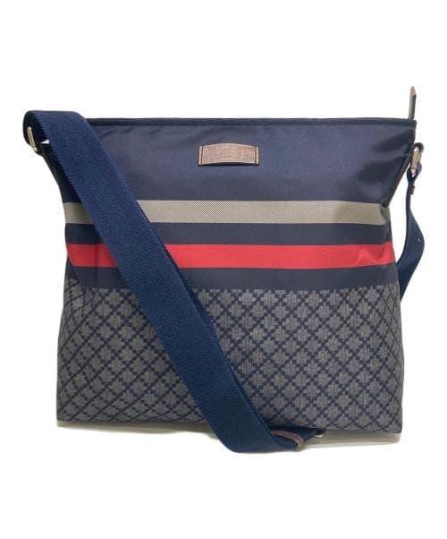 GUCCI                    Diamante shoulder bag navy 270410