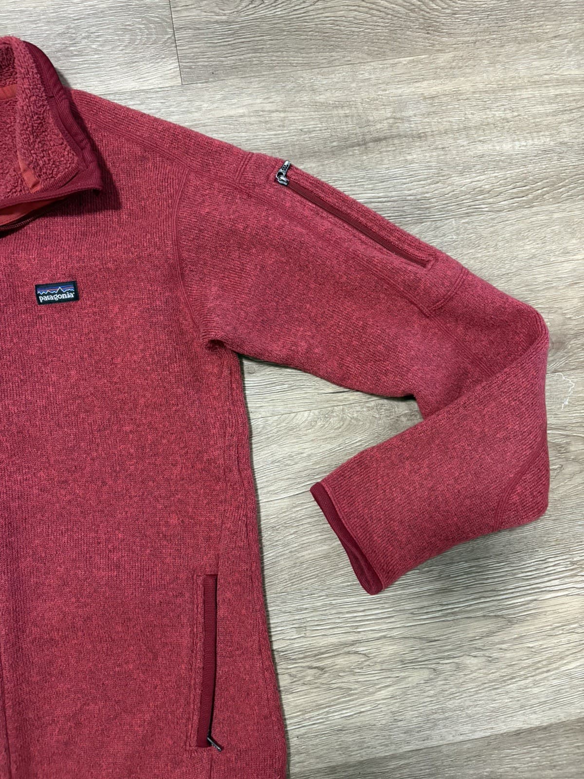 Patagonia Better Sweater Jacket Women's Red 25540 F9 Full Zip Medium