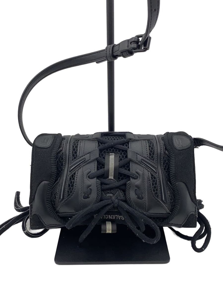 Balenciaga Black Classic Leather Shoulder Handbag 661727 Auth From Japan RIN