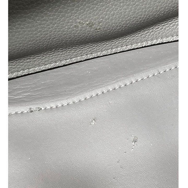 BALENCIAGA 2-Way Bag Neo Classic Medium Gray Handbag Shoulder Bag From Japan thumbnail 18