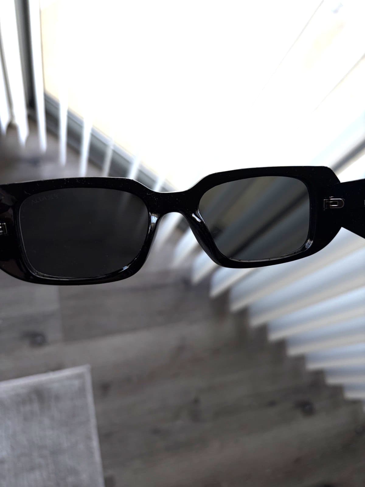 Prada Milano PR17WS Sunglasses  49 mm-Black Frame & Lens thumbnail 12