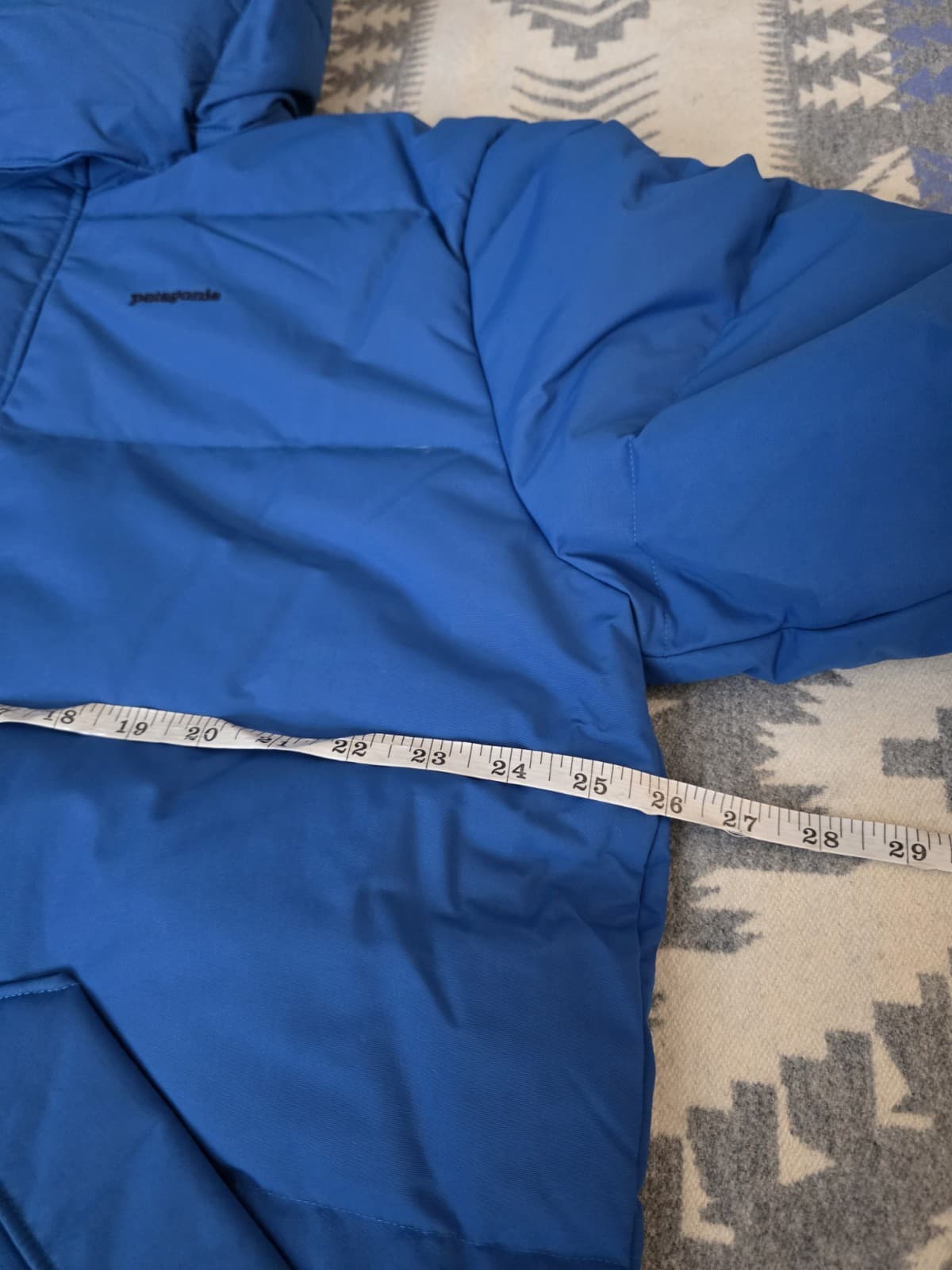 Patagonia Downdrift Jacket Down Insulated Coat Puffer Endless Blue Mens Sz L NWT thumbnail 14