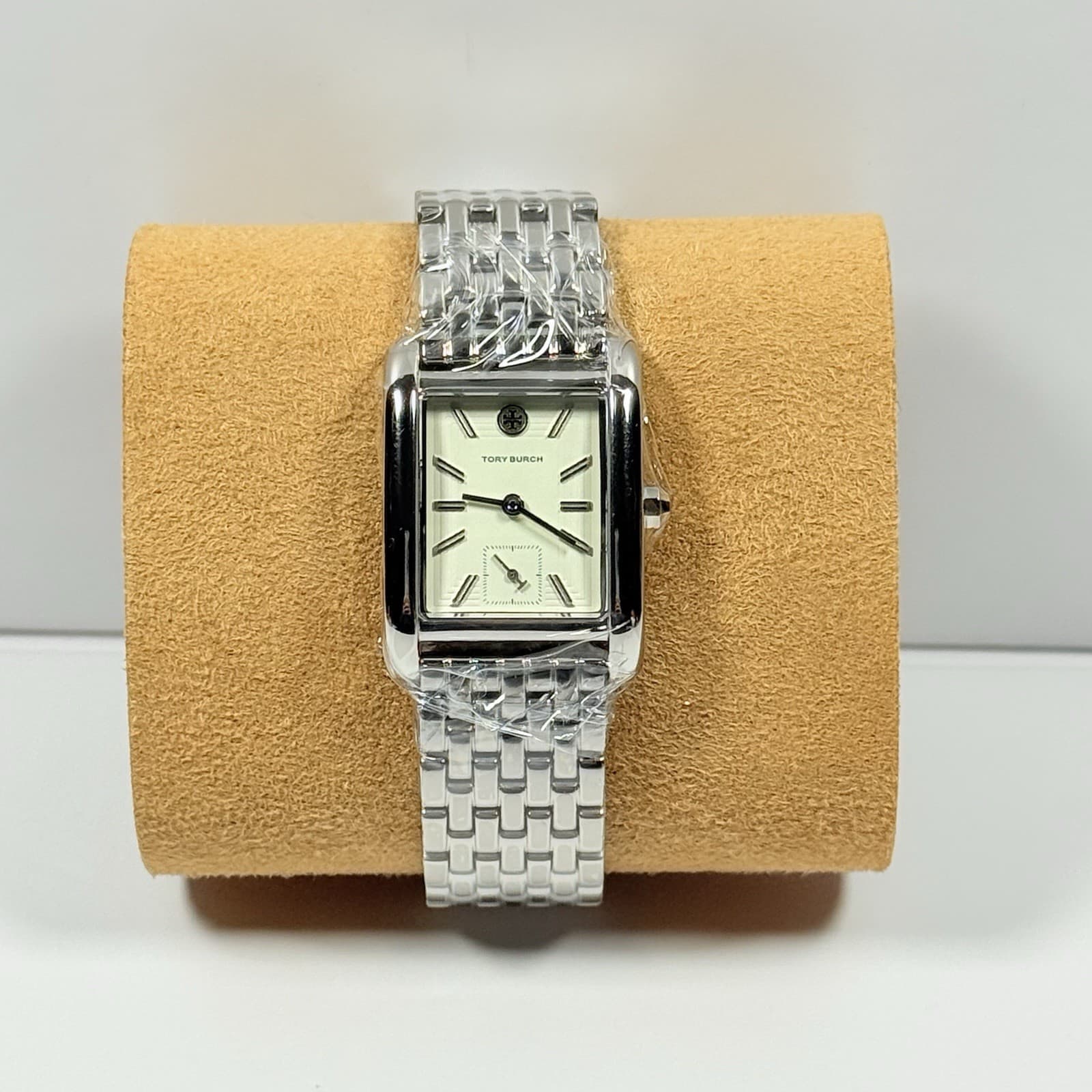 Tory Burch Eleanor TBW1069 Cream Dial Silver Bracelet Women’s Watch