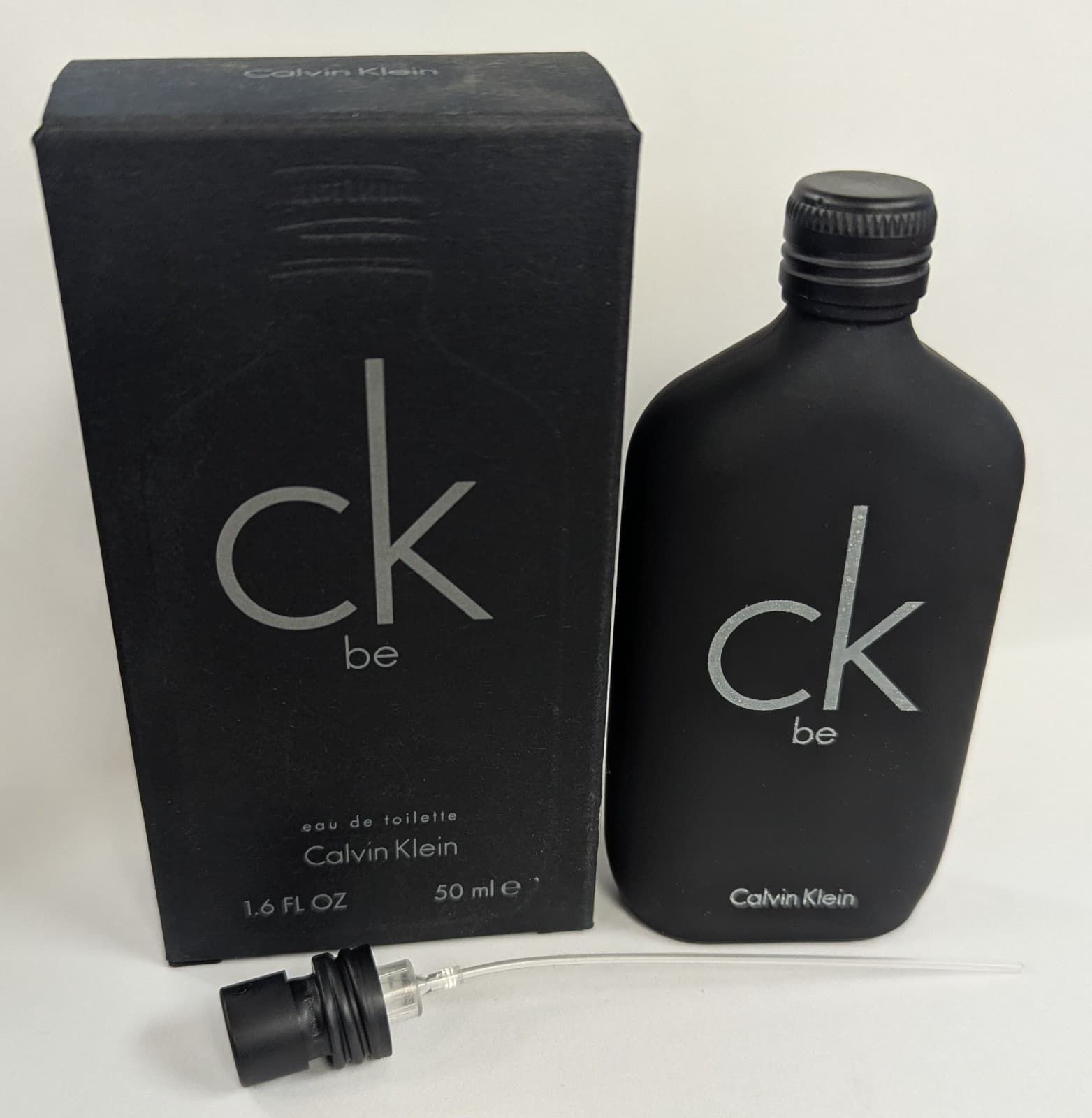 1 PIECE - CK BE BY CALVIN KLEIN EAU DE TOILETTE SPRAY  1.6 FL OZ EA NEW IN BOX