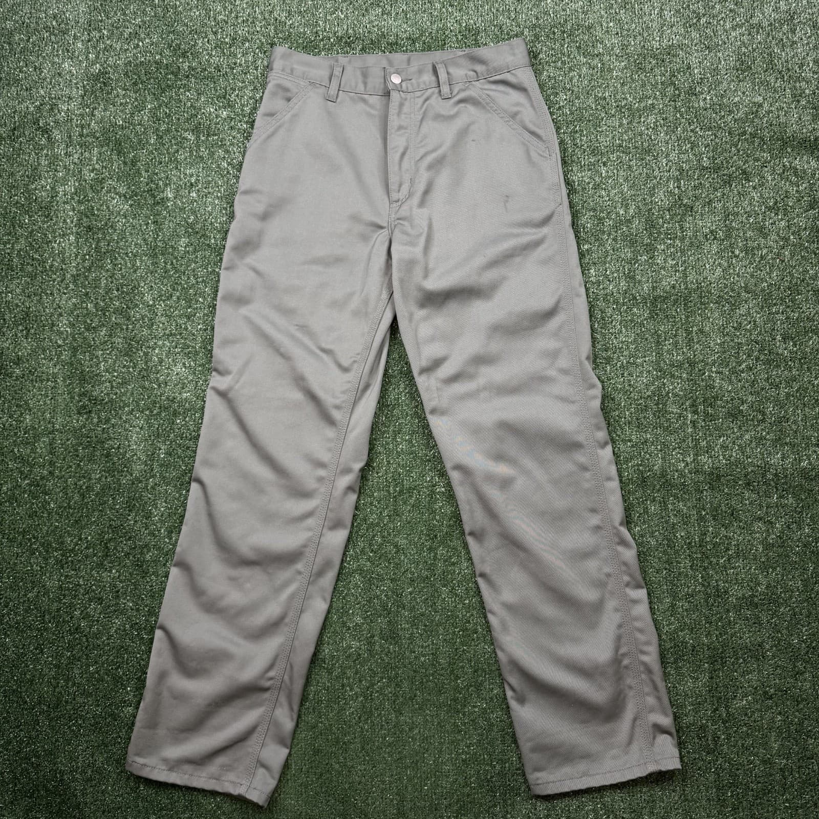 Carhartt WIP Simple Pant Mens 29x32 ( 31 x 31 ) Green Canvas Workwear Straight