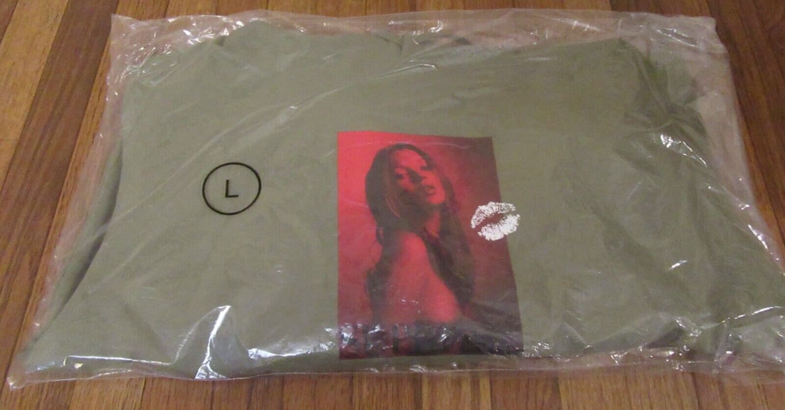 Supreme Kate Moss Hooded Sweatshirt Size Large Light Olive FW24 Supreme New York