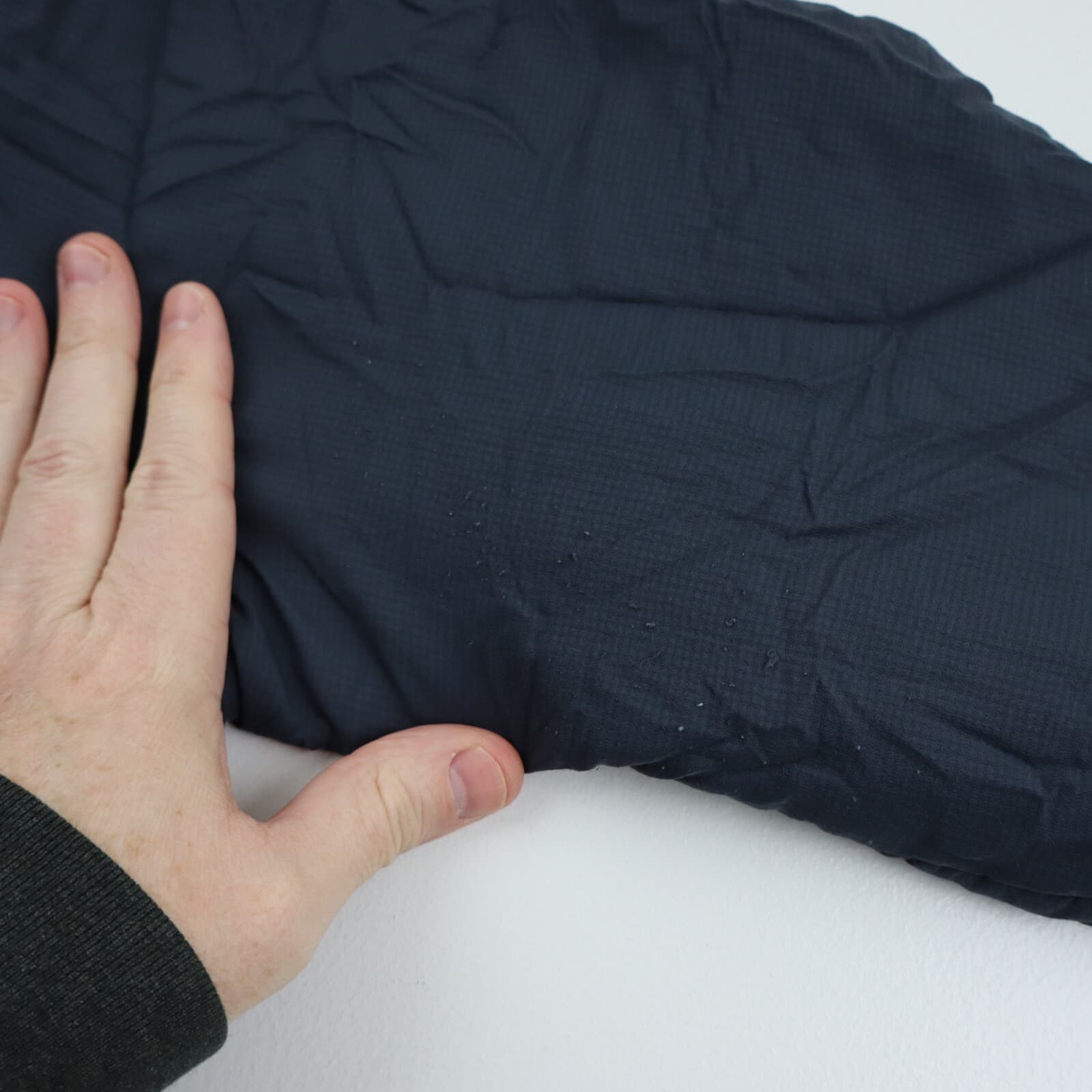 Patagonia Nano-Air Puffer Insulated Ultralight Hoody Jacket Coat Womens XS Gray thumbnail 7