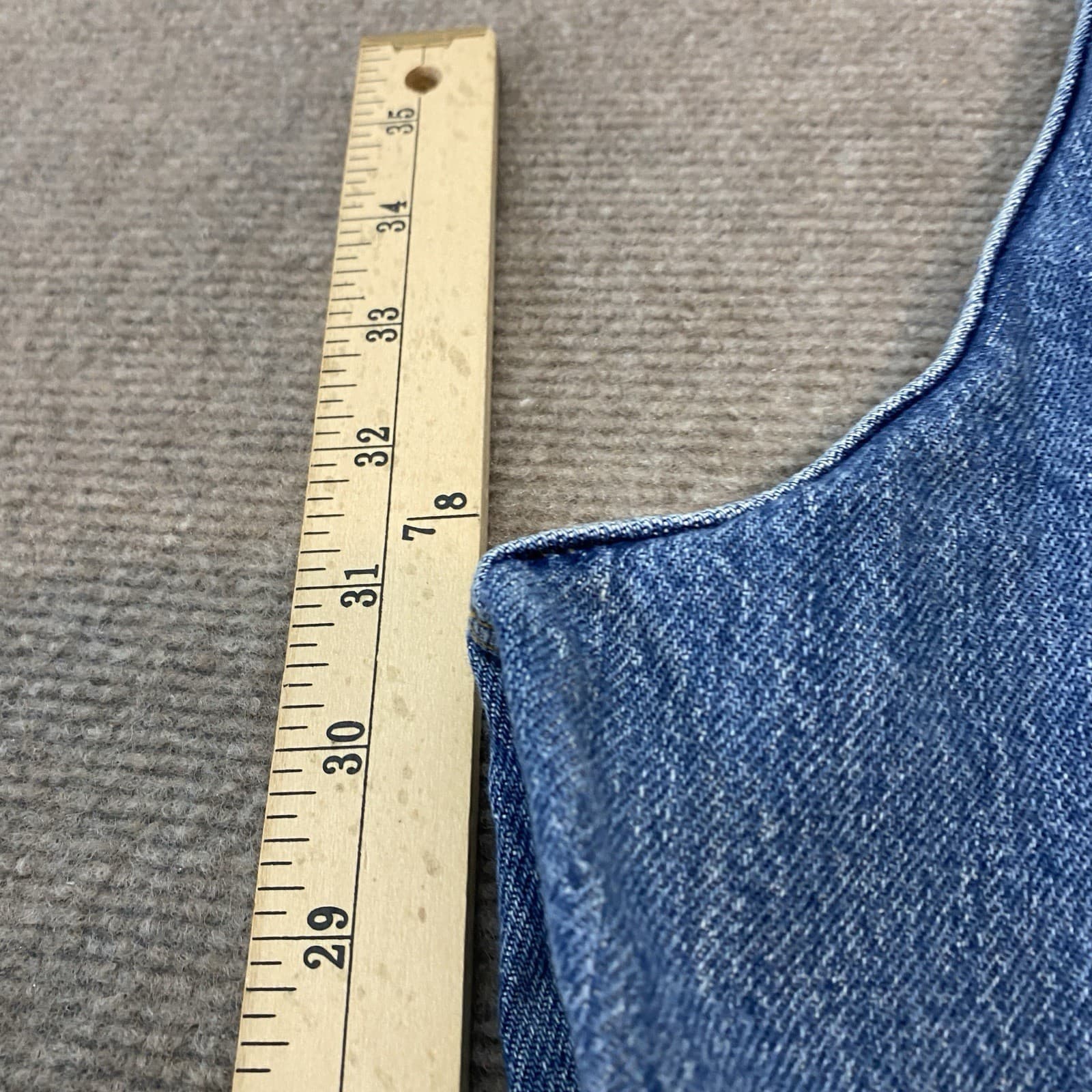 vtg Levi’s 550 Jeans Mens 38 Fits 36x31 Y2K Baggy Blue USA Made Classic Denim thumbnail 11
