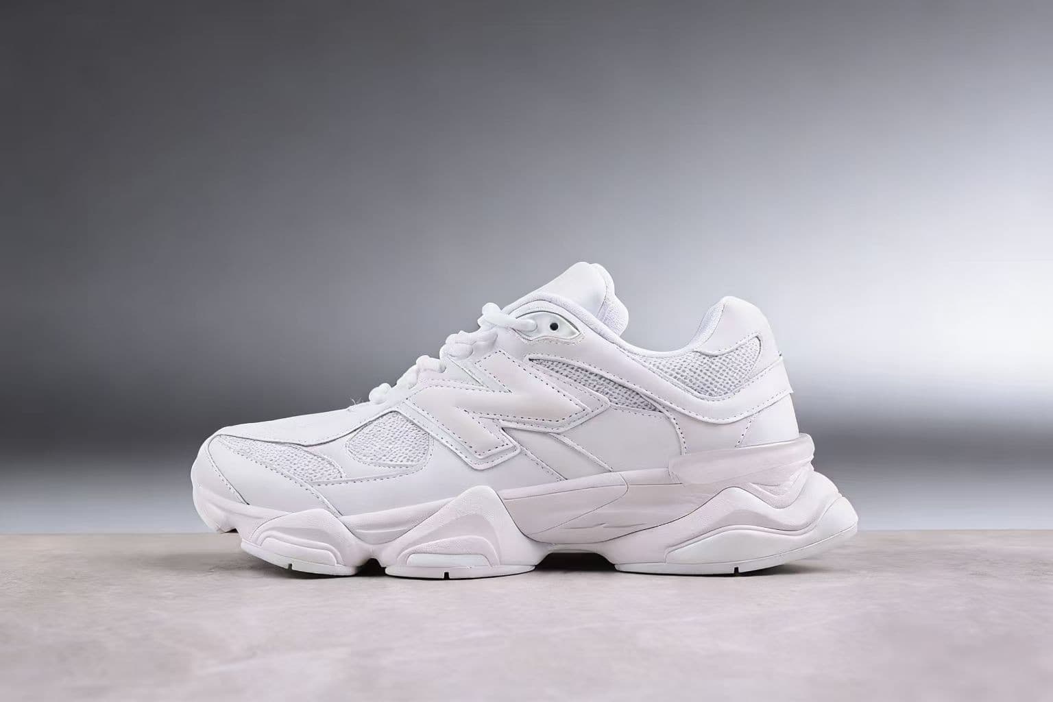 New Balance 9060 NB All White Men Running Men's shoes