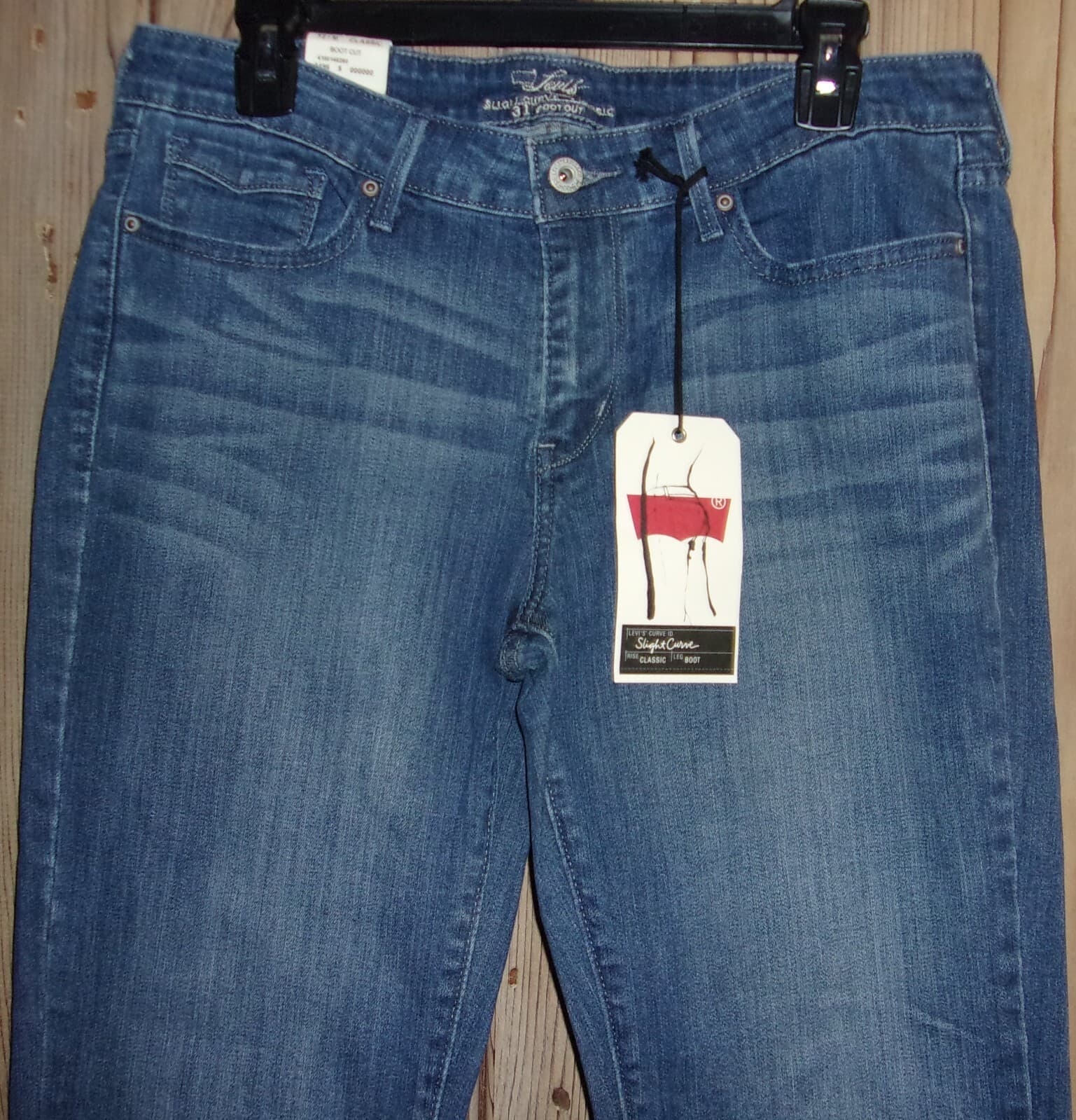 LEVI'S San Francisco Slight Curve Classic Bootcut Jeans Size: 12 M (31) NWT $58 thumbnail 2