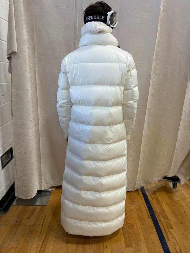 Moncler White Hanoverian Down Coat - Unreleased, from Jan 31 Aspen Fashion Show