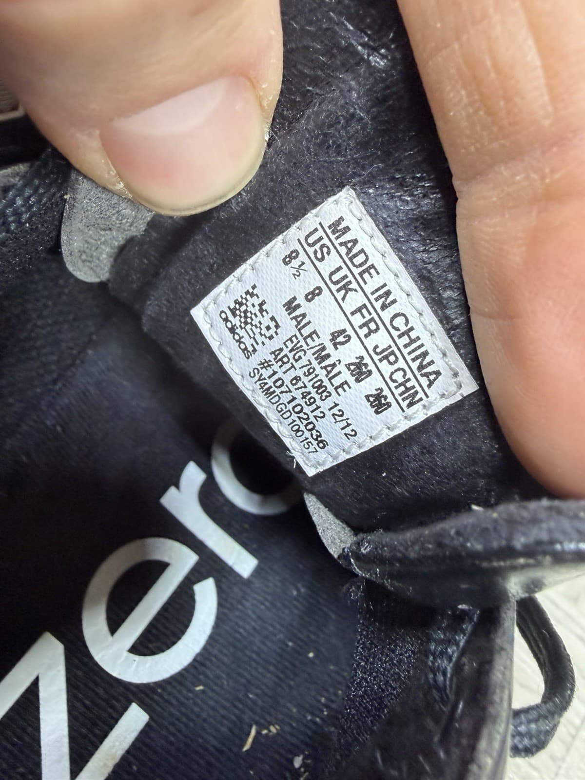 Adidas Adizero Tour Men's 8.5 Black Leather Lace Up Golf Shoes (674912) Cleats thumbnail 17