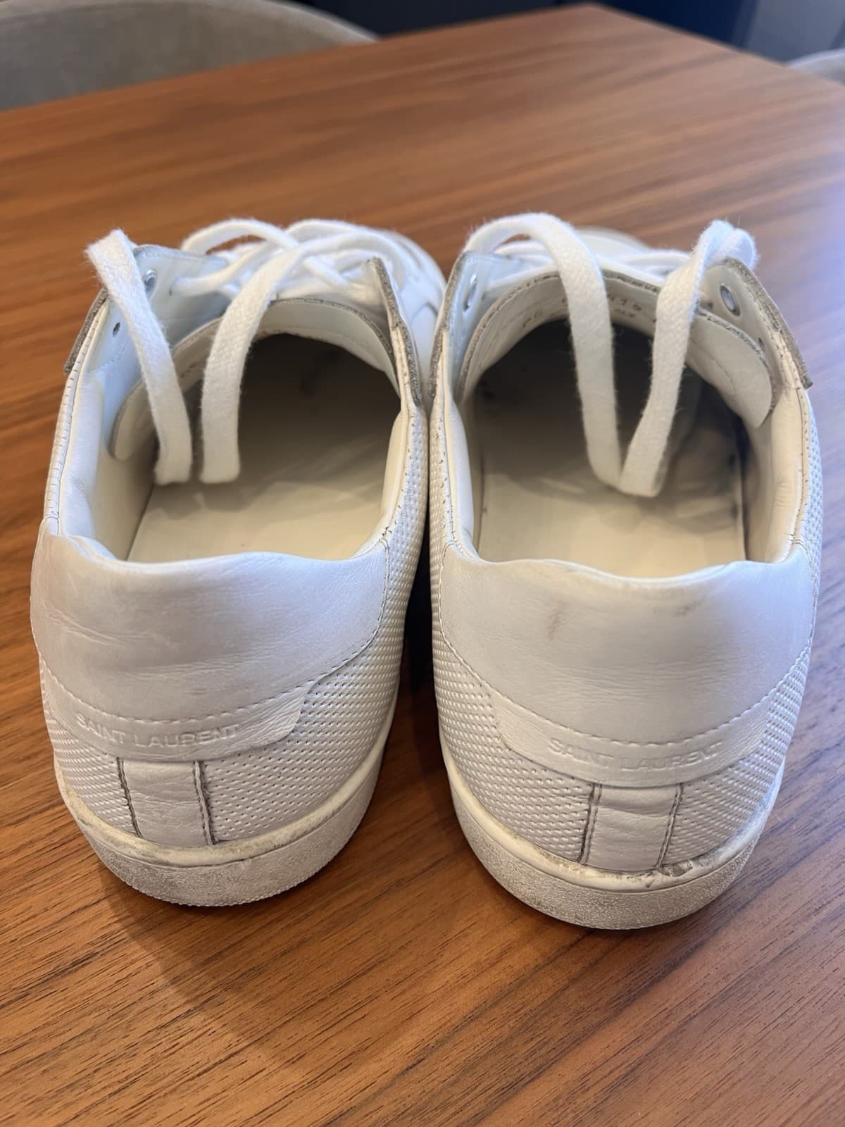 Saint Laurent Andy Low Men's Sneakers Size US 9.5 thumbnail 4