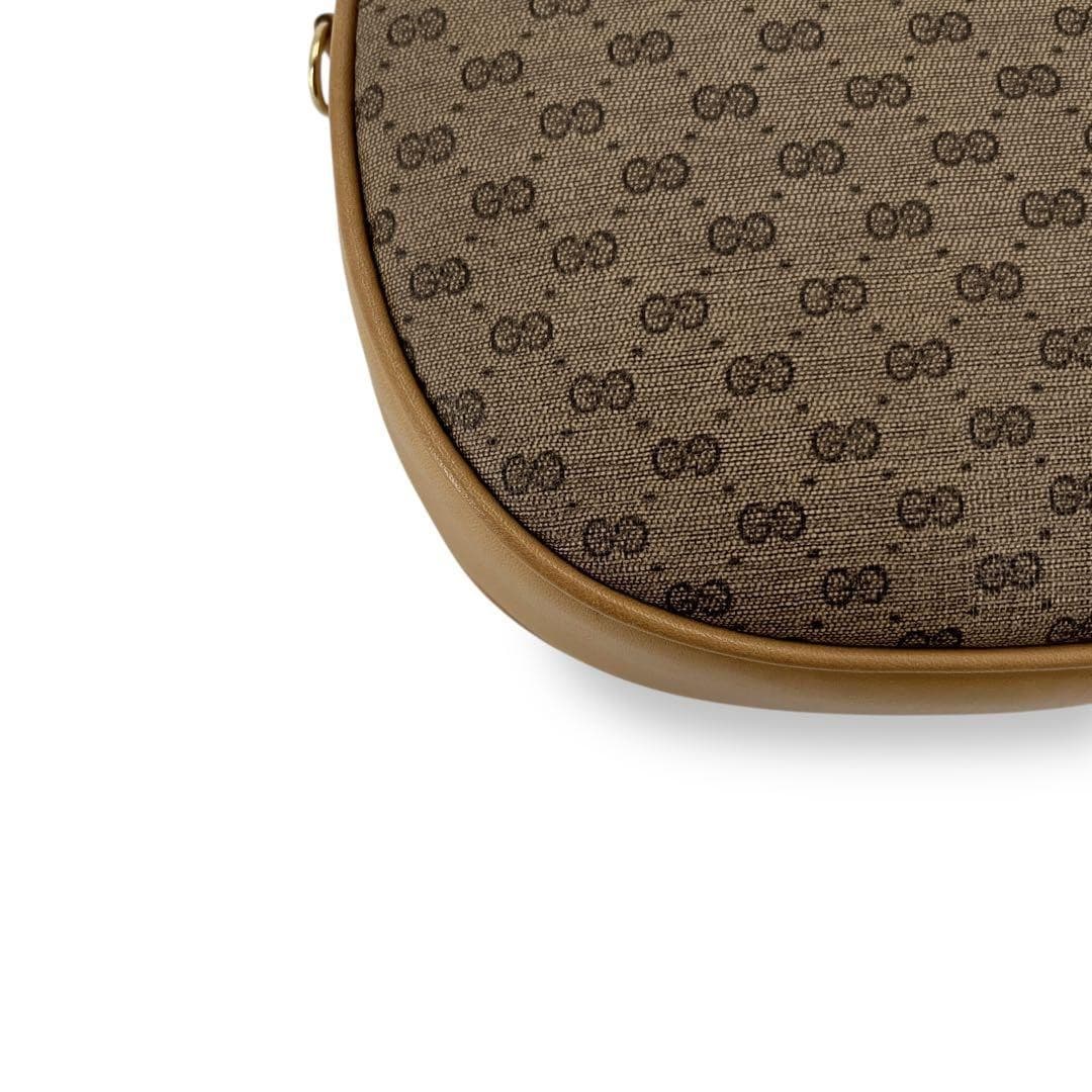 GUCCI 007·406·1301 Old Gucci Micro GG Mini Shoulder Bag PVC Italy thumbnail 9