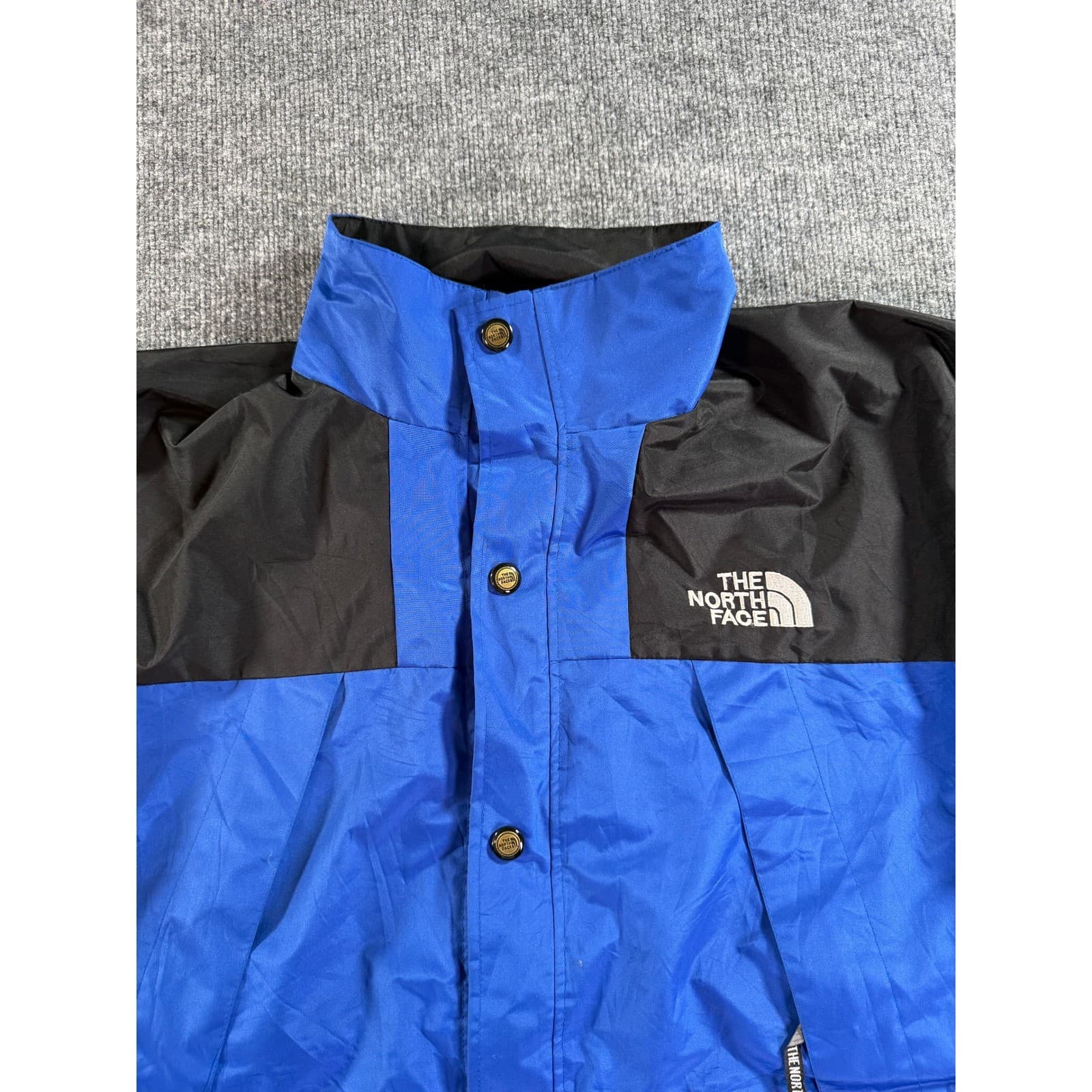 Vintage The North Face Mountain Light Gore-Tex Jacket Mens XL Blue Black Logo thumbnail 6
