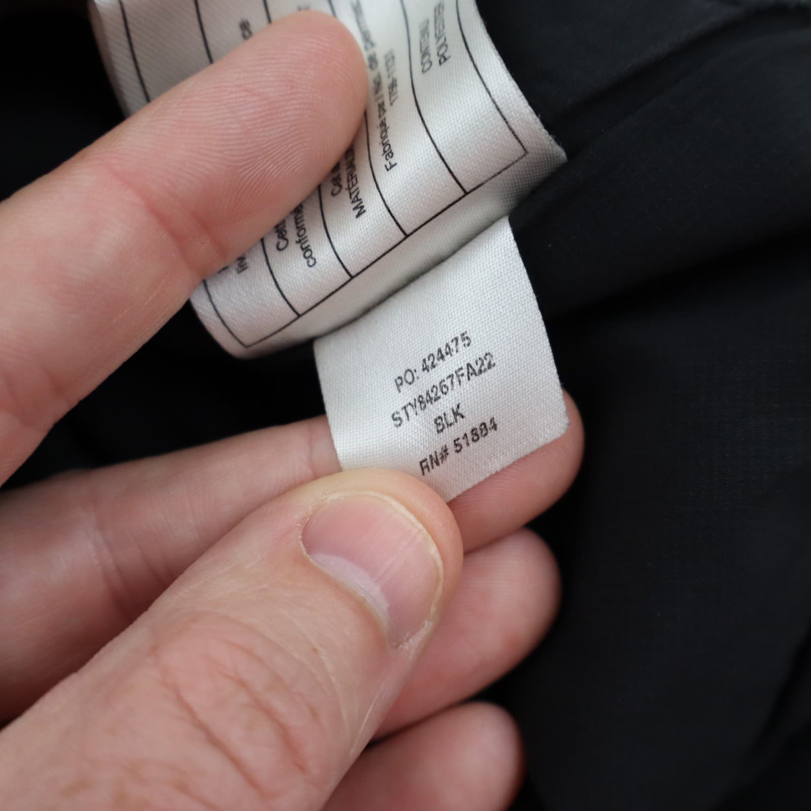 Patagonia Nano-Air Hoody Jacket Womens Small Black Insulated Stretch Puffer Coat thumbnail 9