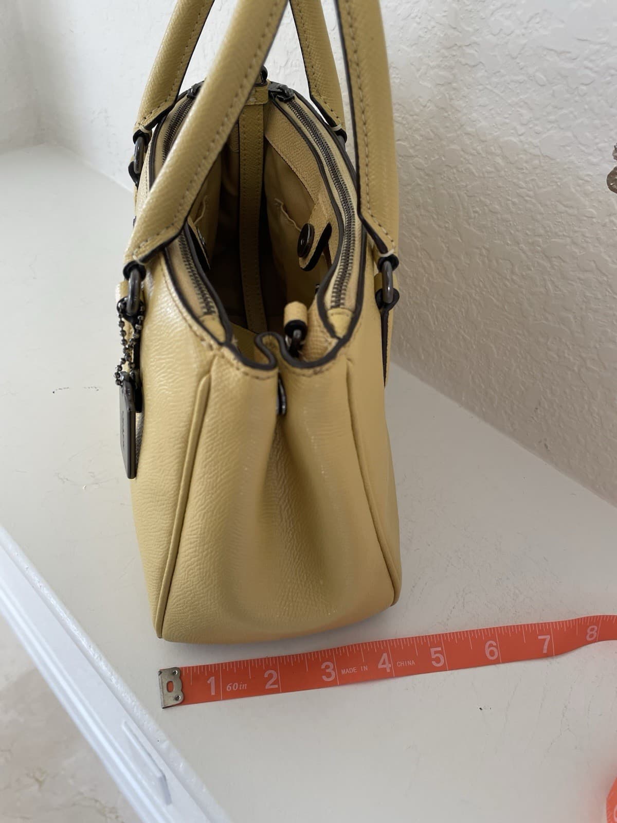 Coach Mini Surrey Carryall Crossbody in Viridian Green With Matching Wallet Coin thumbnail 13