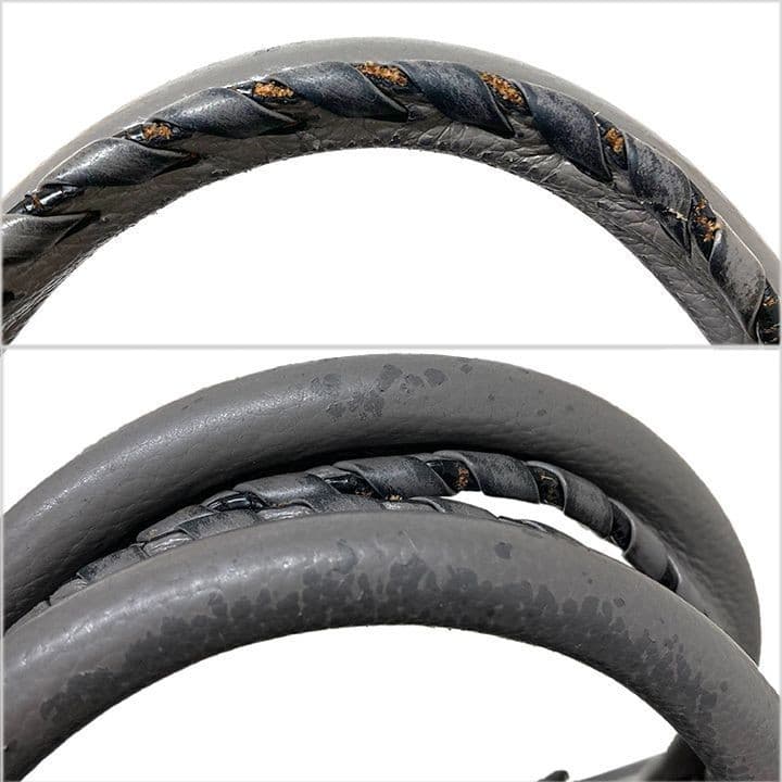 BALENCIAGA 2-Way Bag Neo Classic Medium Gray Handbag Shoulder Bag From Japan thumbnail 11