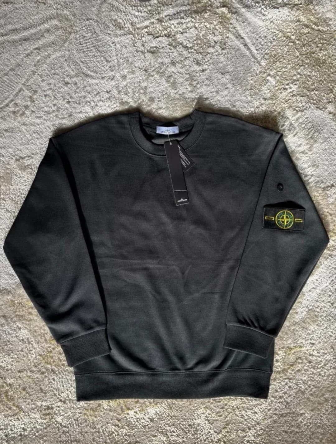 stone island men's sweatshirt, also available white