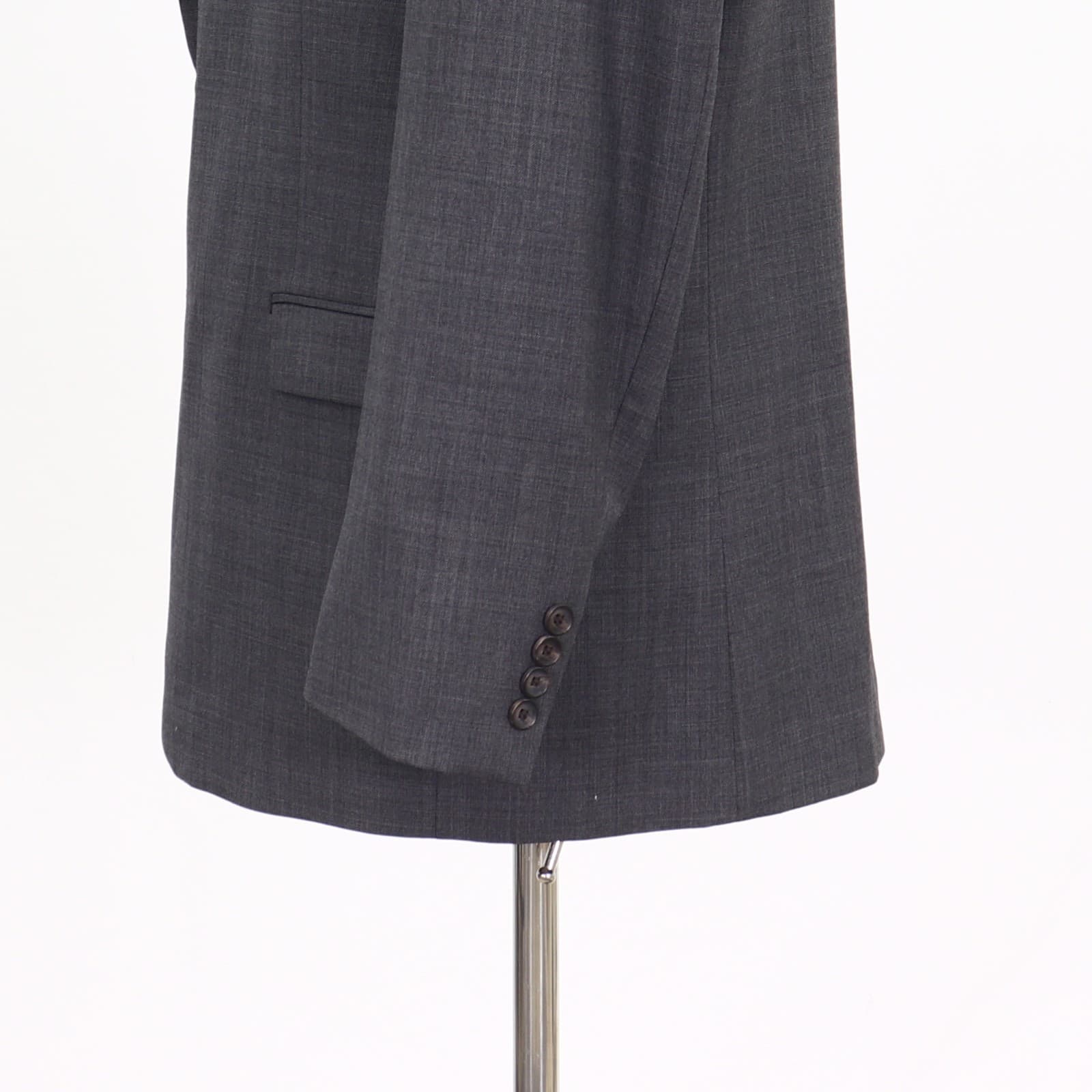 Ralph Lauren 44R Gray Sport Coat Blazer Jacket Solid 2-Button Wool thumbnail 6