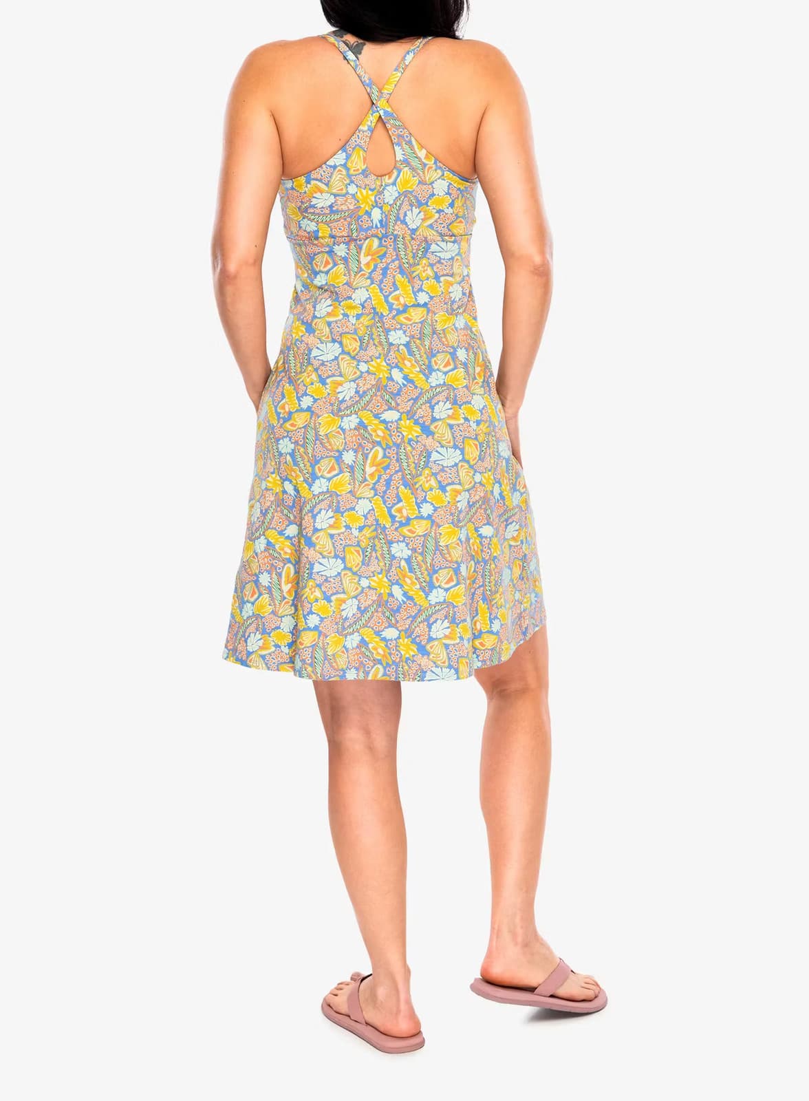 Patagonia NWT Amber Dawn Dress in Abundant Blue Women’s Size S thumbnail 2