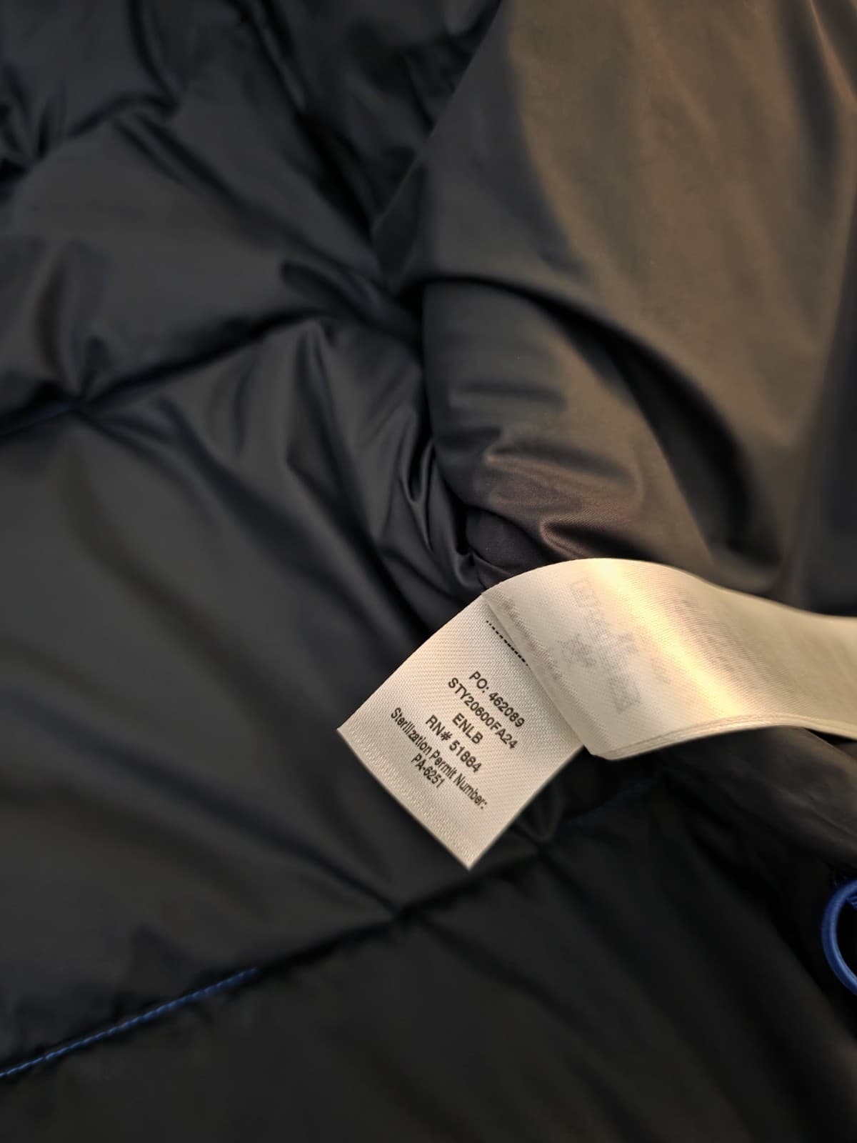 Patagonia Downdrift Jacket Down Insulated Coat Puffer Endless Blue Mens Sz L NWT thumbnail 10