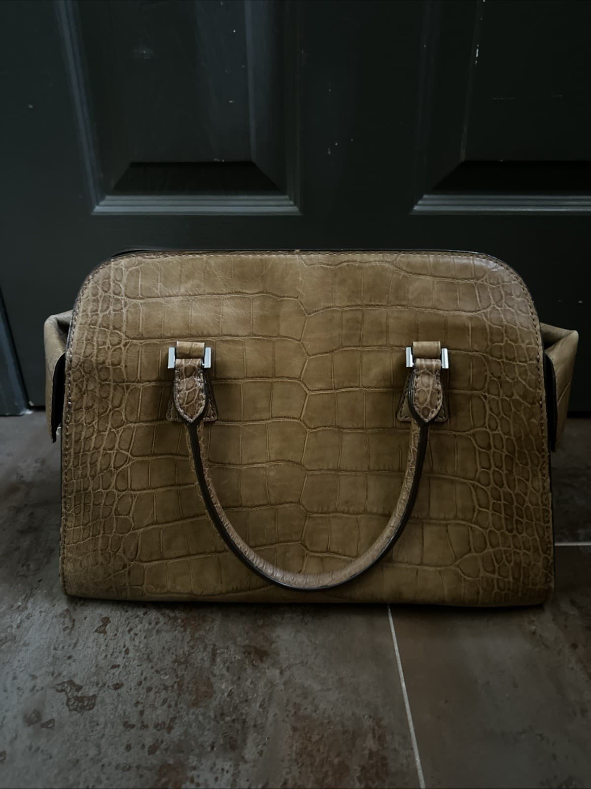 Michael Kors Women’s Bag Alligator Embossed Leather thumbnail 2