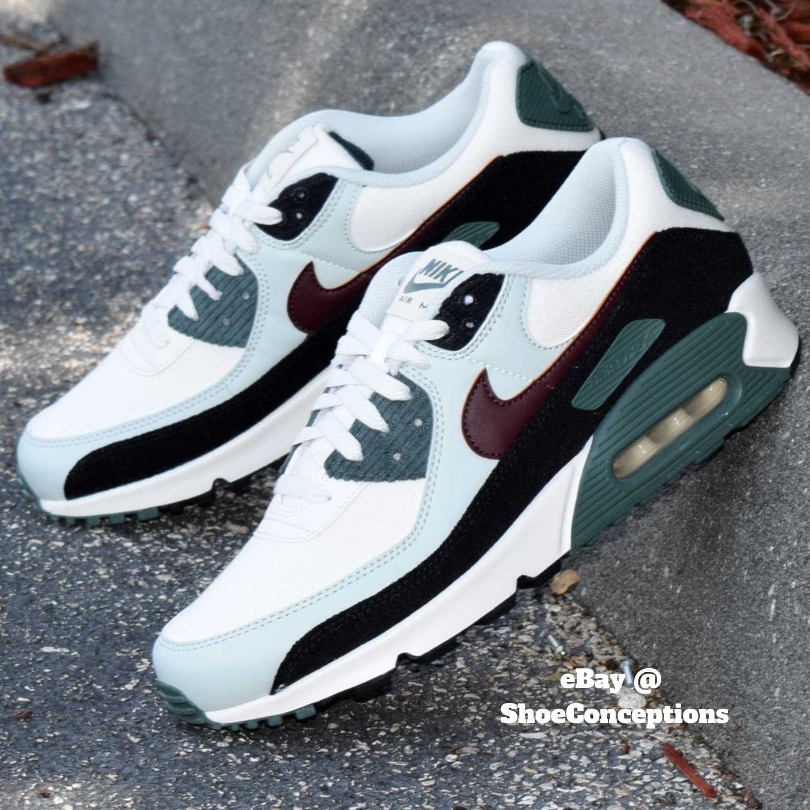 Nike AIr Max 90 PRM Shoes Phantom Burgundy Crush FV6059-001 Men's Sizes NEW