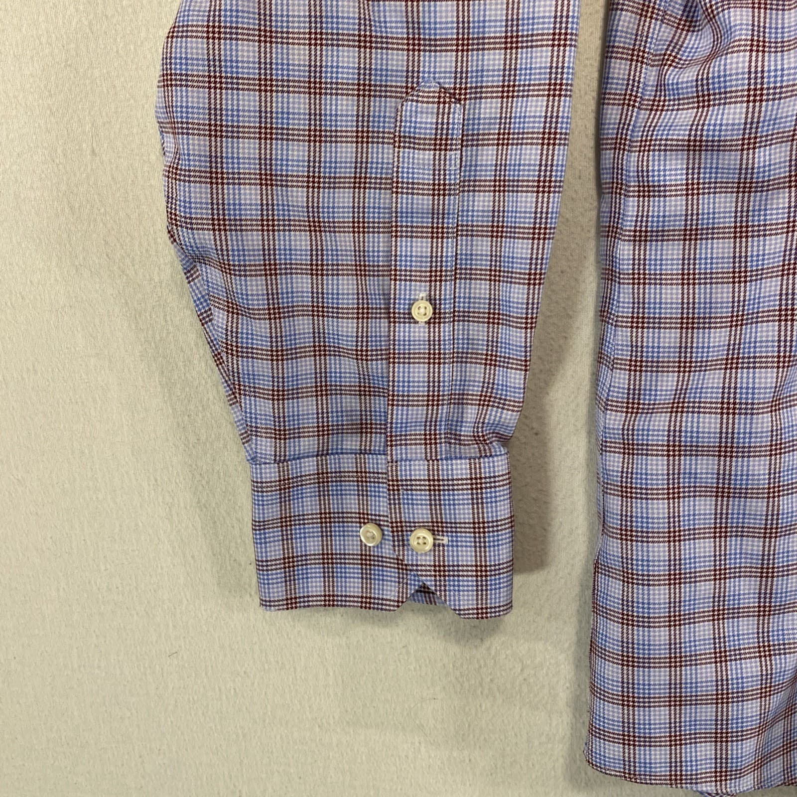 Brooks Brothers 1818 size 17-4/5 Regent non-iron All Cotton Made in Malaysia thumbnail 7