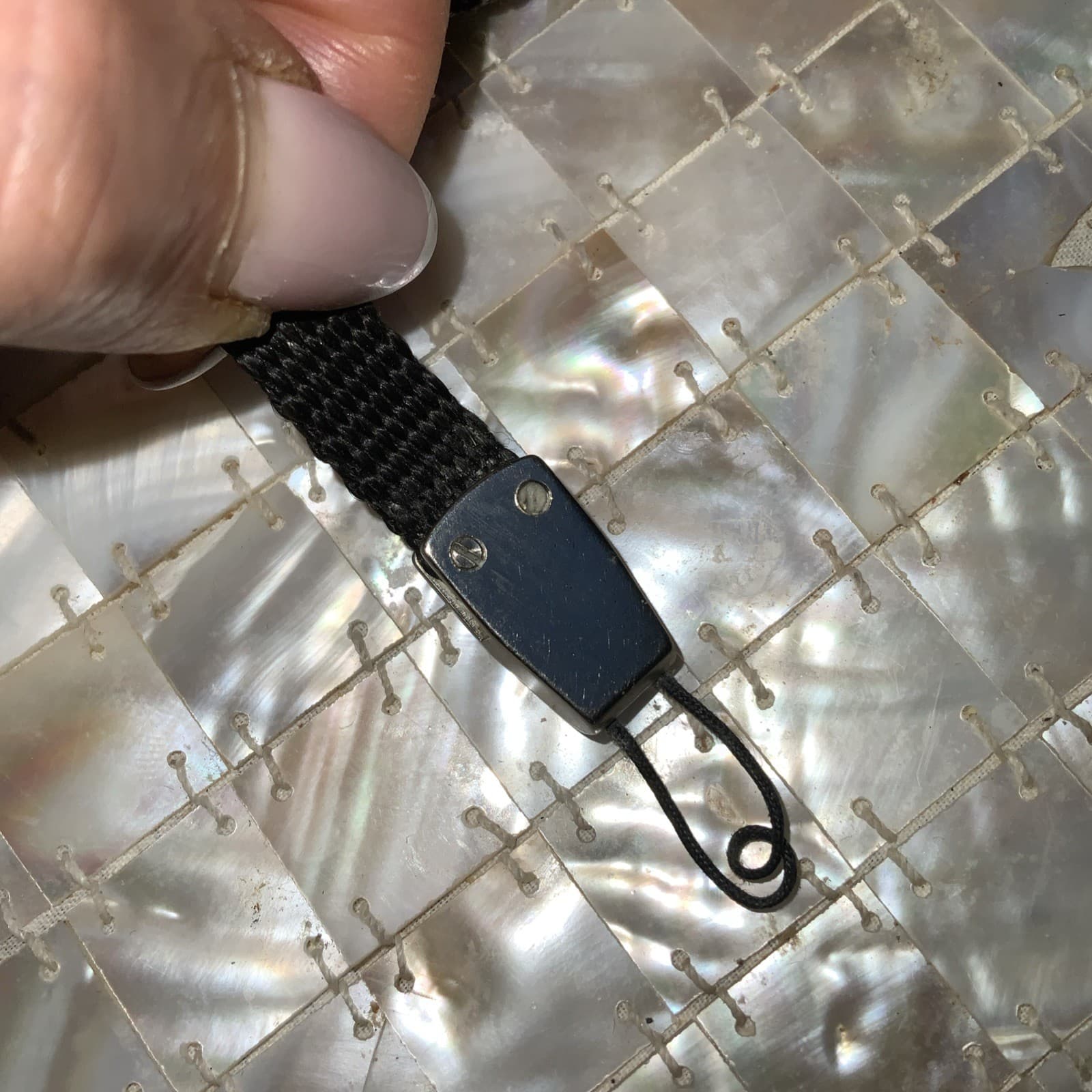 Prada Lanyard  black  chain   for Keys ,Cellphone or headphones 15 in thumbnail 5