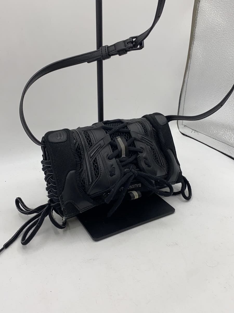 Balenciaga Black Classic Leather Shoulder Handbag 661727 Auth From Japan RIN thumbnail 14