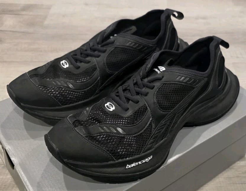 Balenciaga Men's Worn-Out Circuit Sneakers, Size 13US (46EUR)