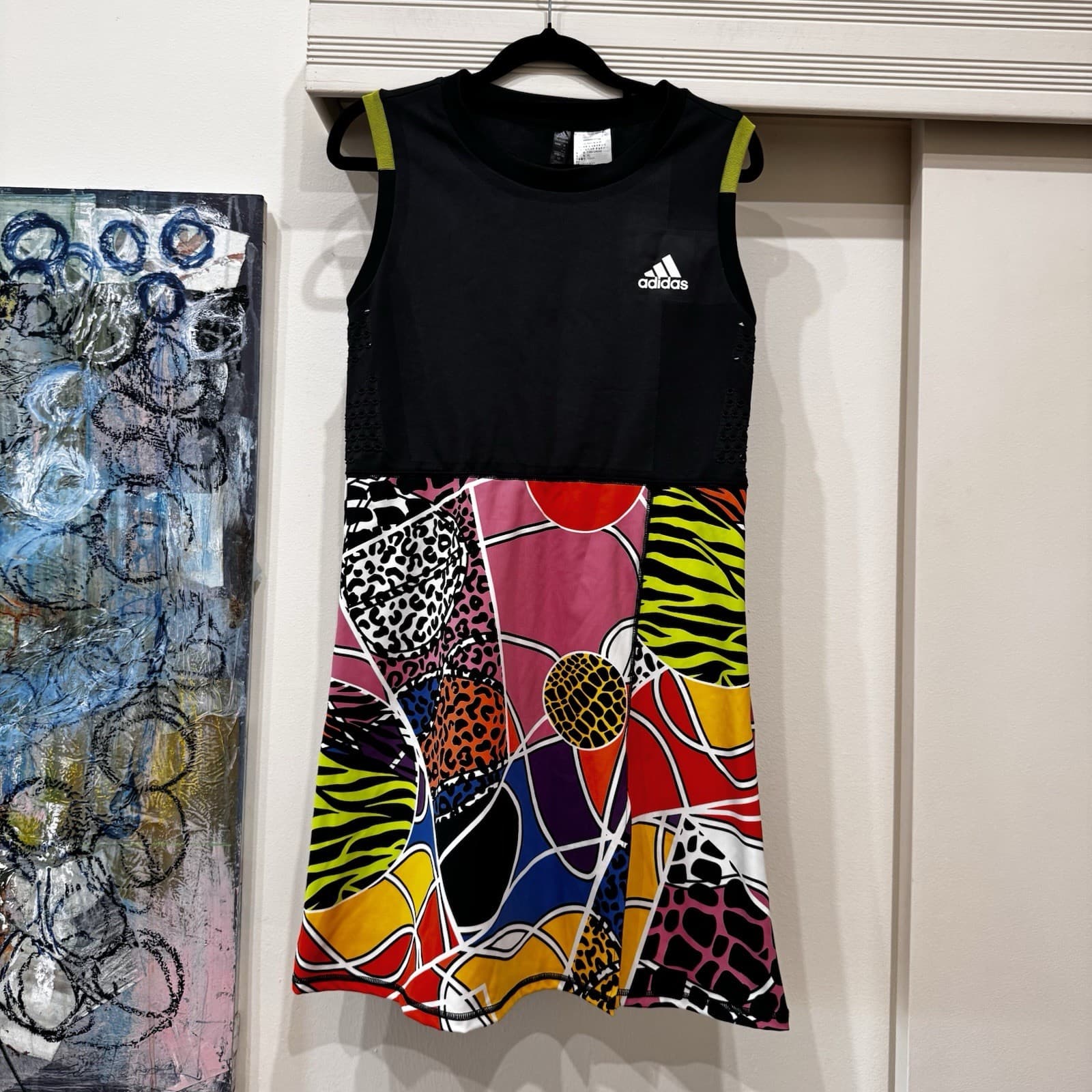 Adidas * Rich Mnisi Primknit Tennis Dress Size M Womens Activewear thumbnail 3