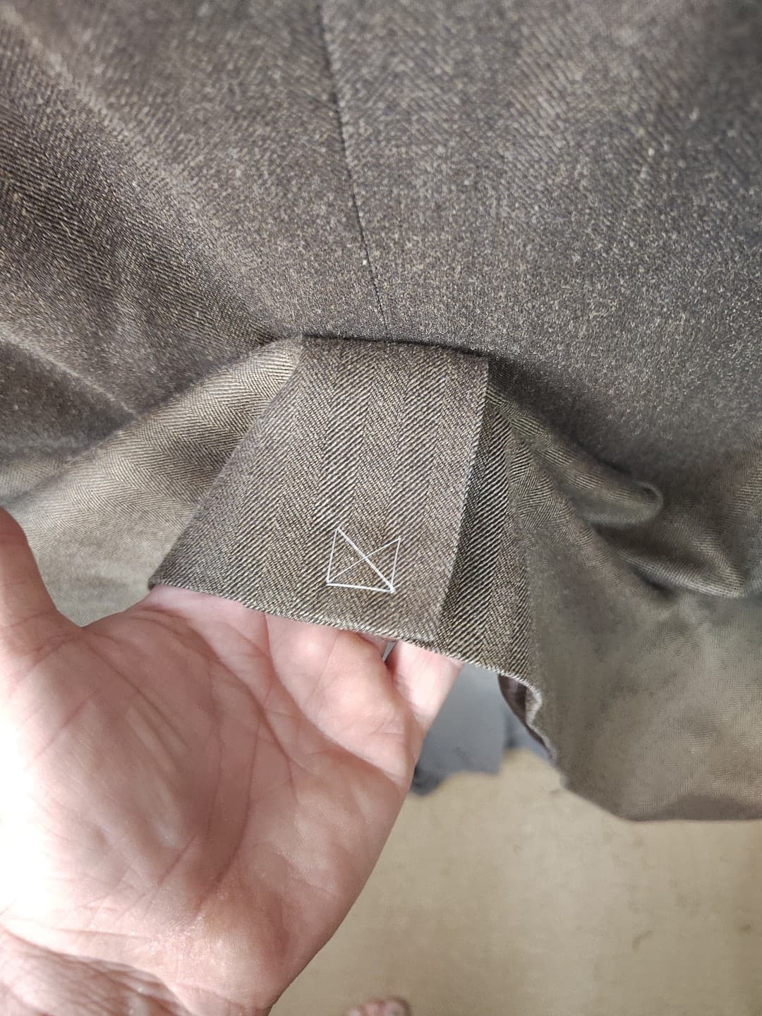 Ralph Ralph Lauren  46 R Brown Fine Silk Wool Herringbone Suit Blazer Sport Coat thumbnail 5